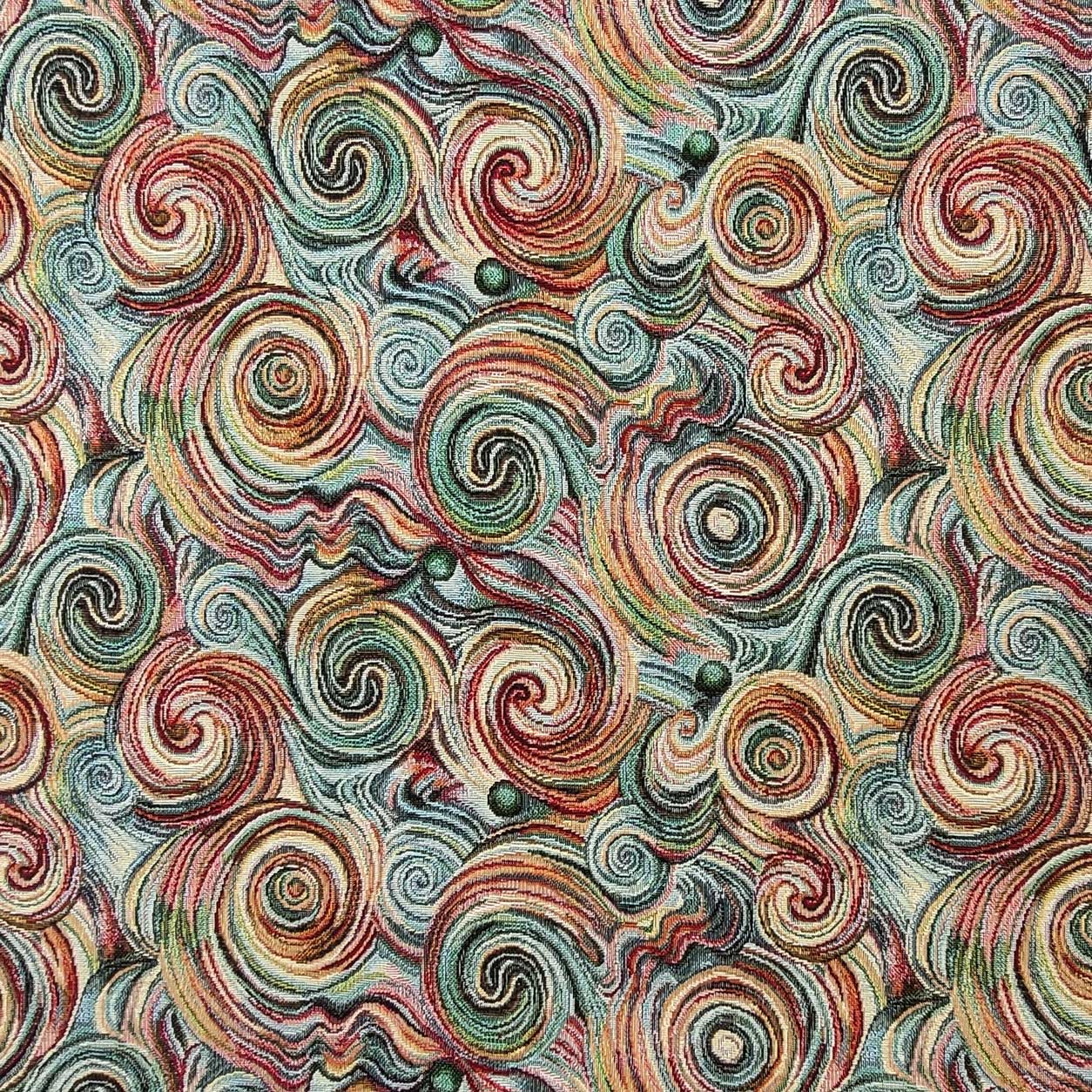 Tela Gobelin Espirales abstractas