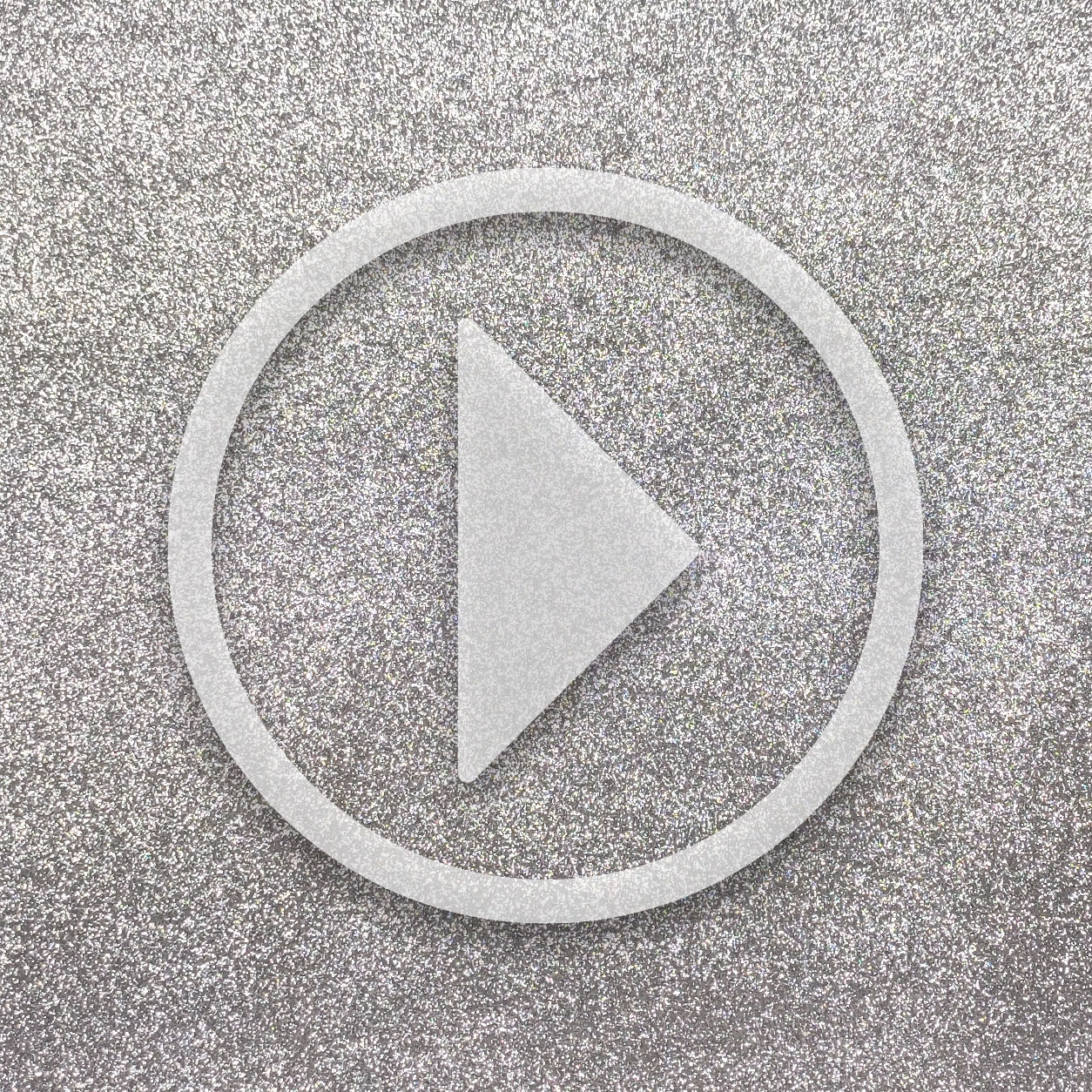 Silver Glitter Satin Image