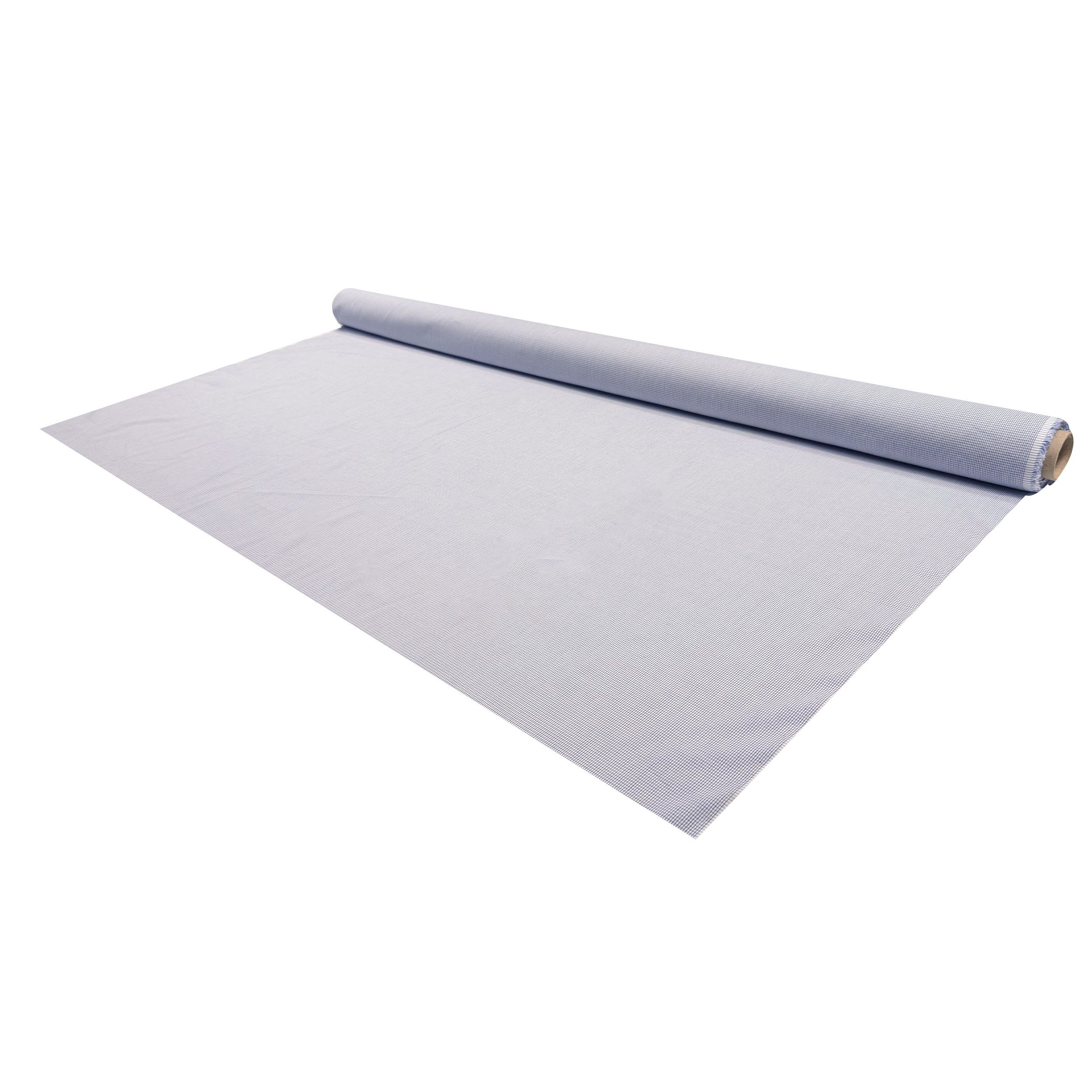 Cotton for shirting Quadrettini Avio Image