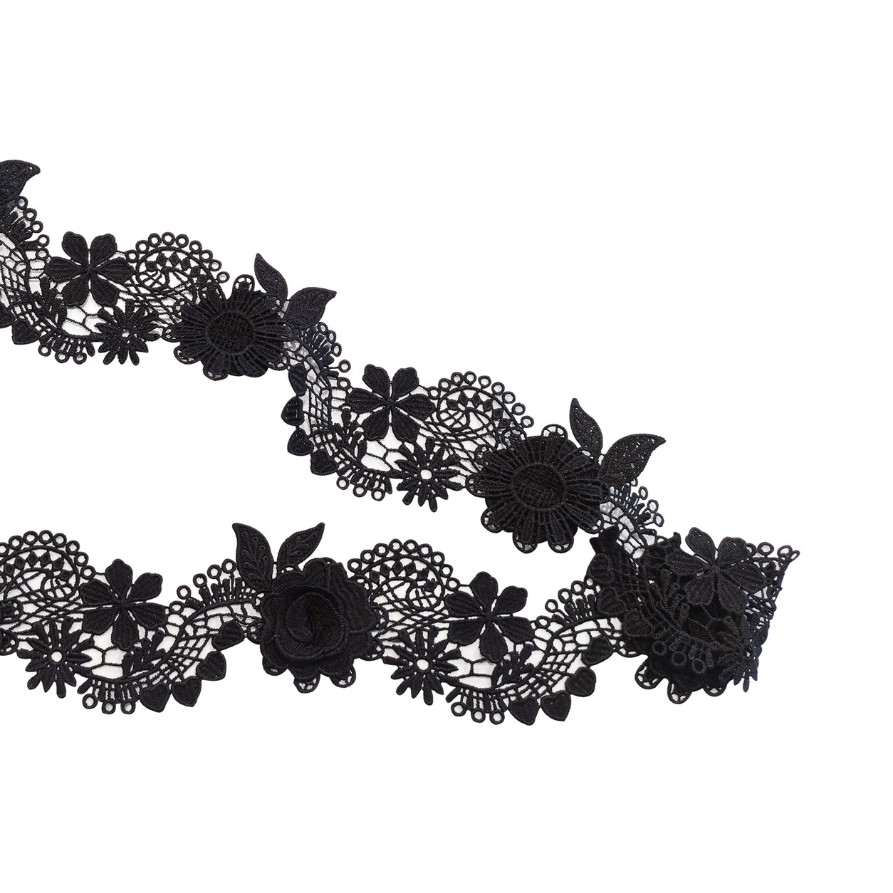 Passementerie de mode St. Tropez Noir