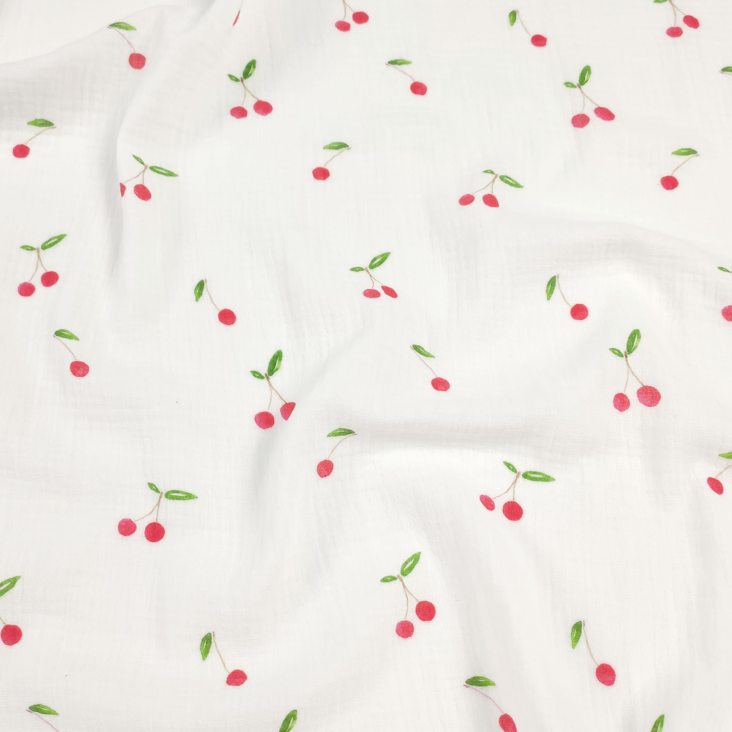 Cherry Cotton Muslin