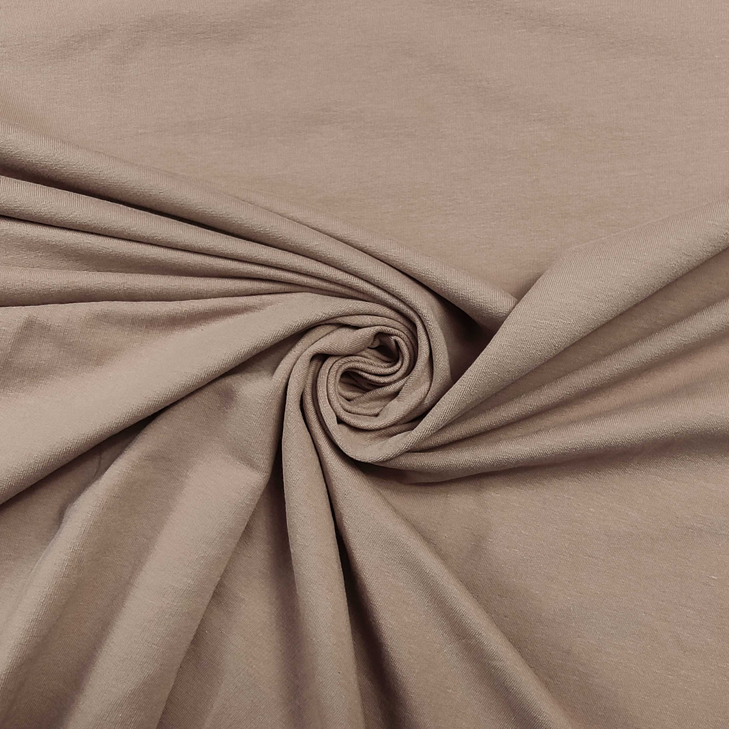 Dressmaking Cotton Elastane Unbrushed Fleece Image