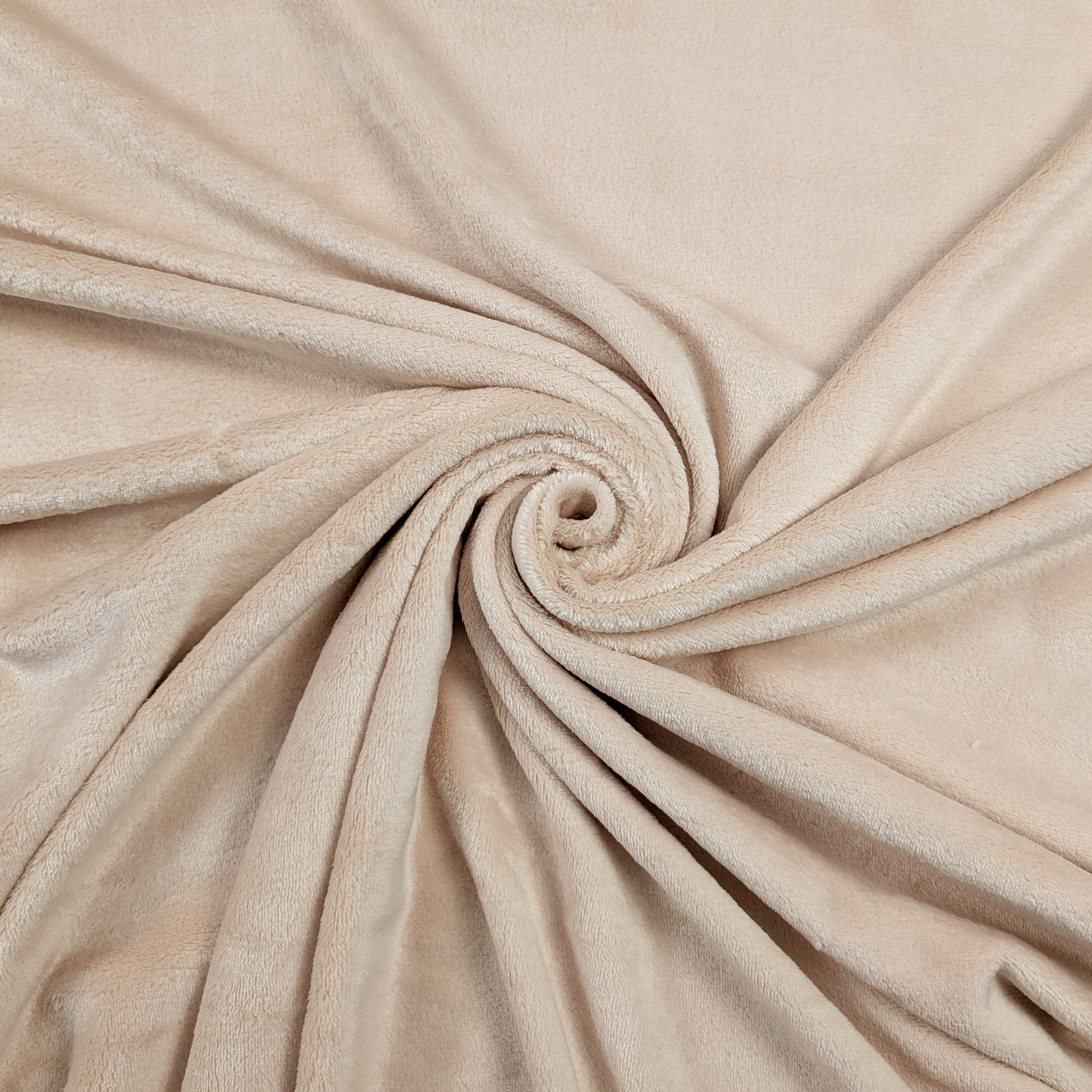 Plain Plush Fleece Fabric Image