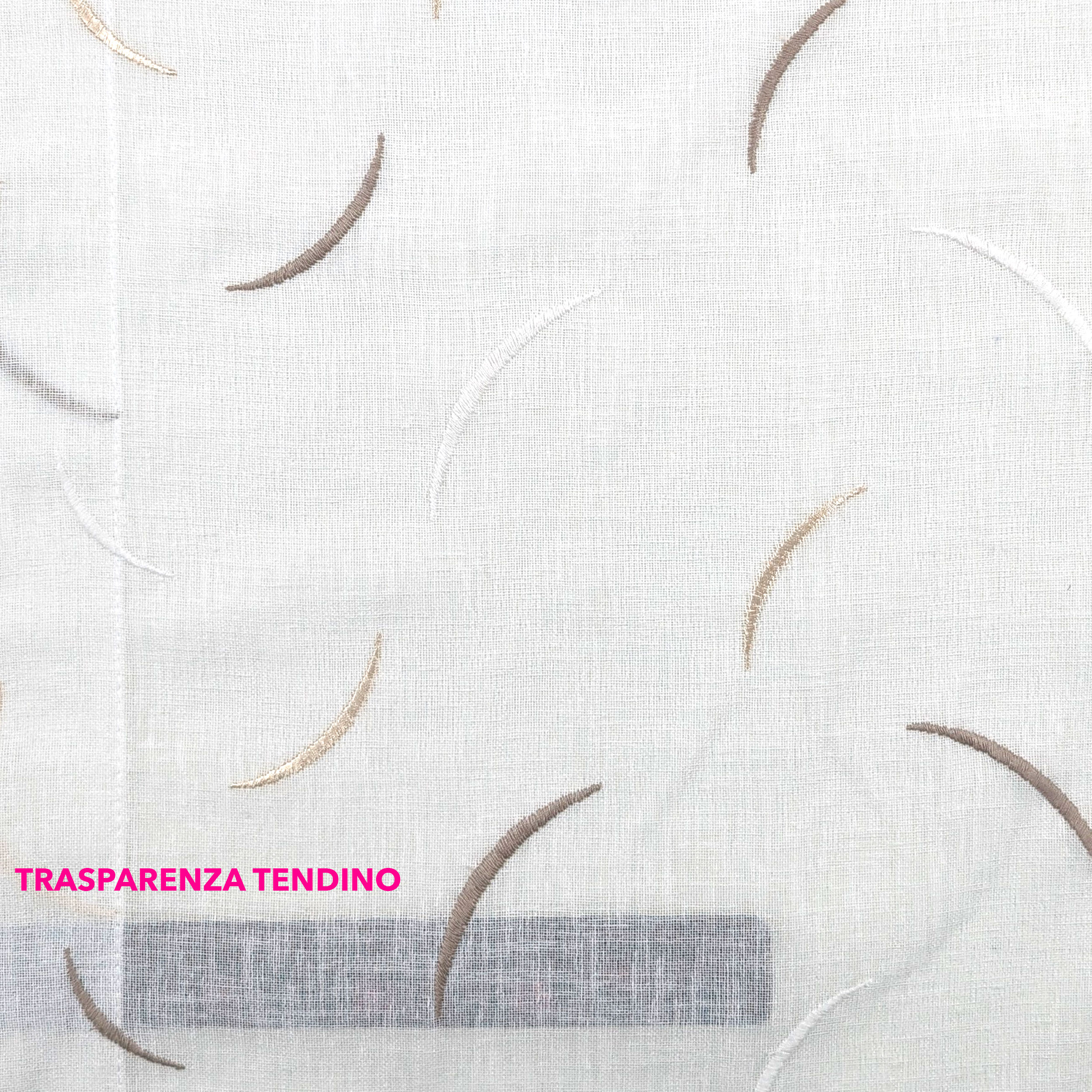 Curtain Fabric Embroidered Turtledove Image