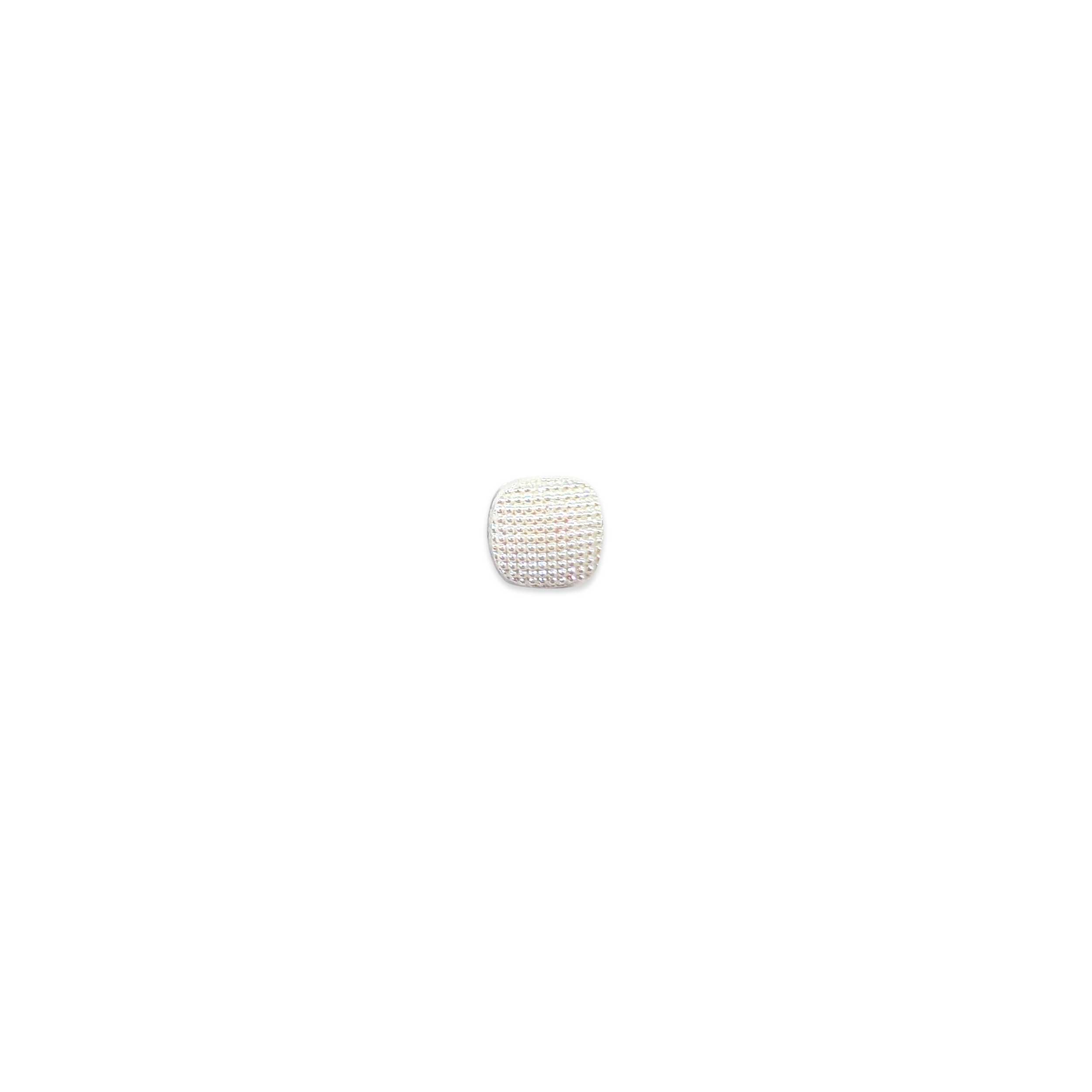Square Button White Texture Embossing Image