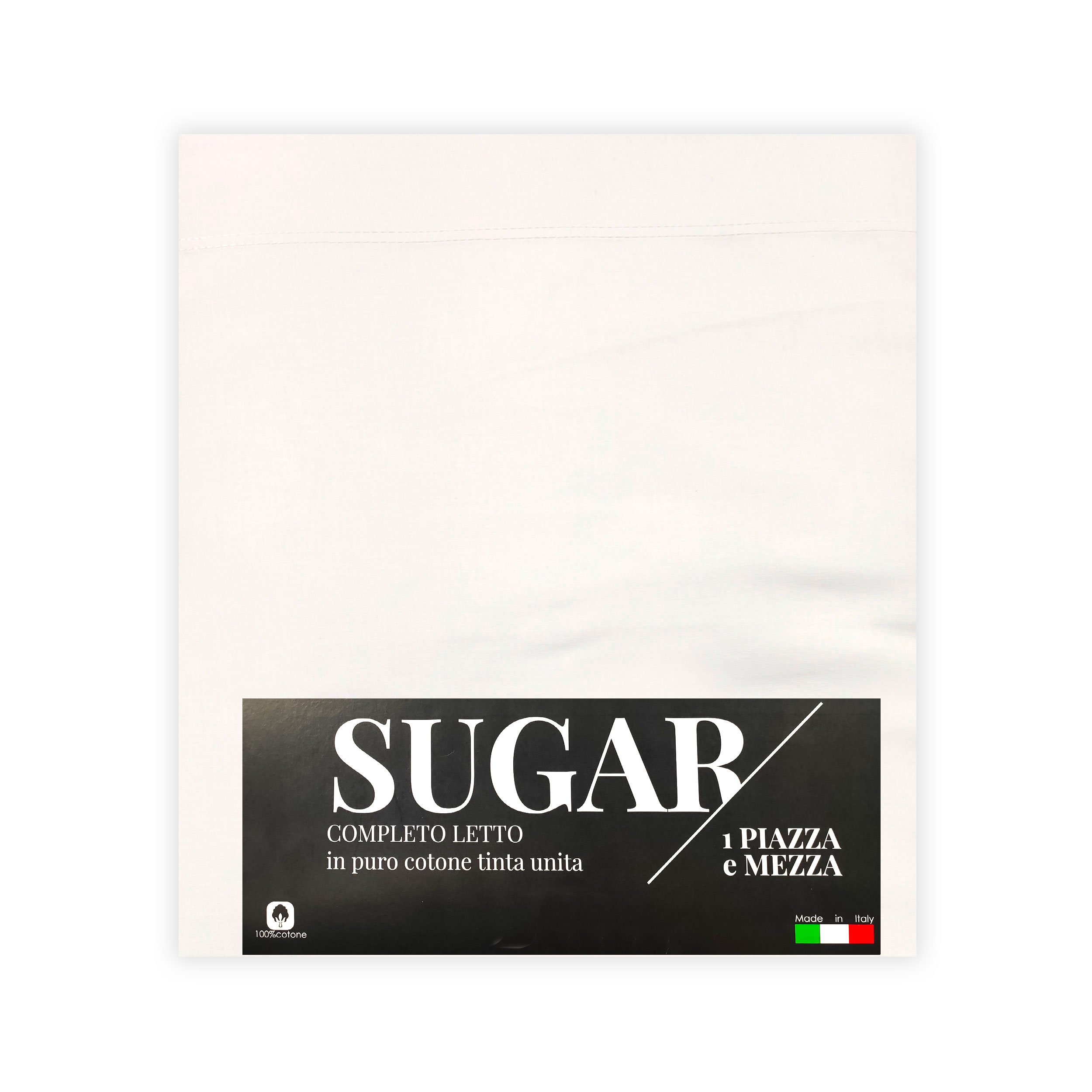 Complete White Bed Sheets 1½ Square Bed