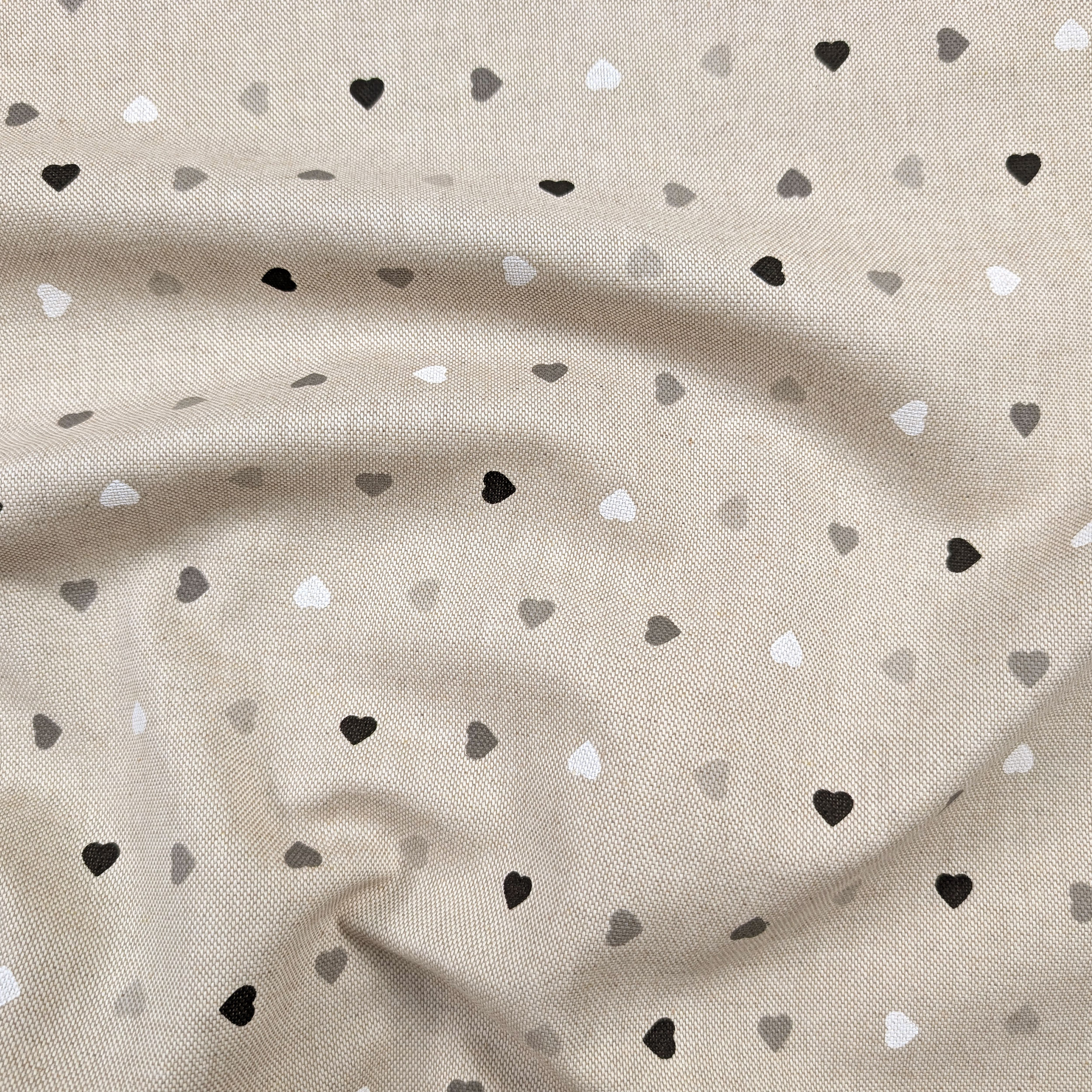 Panama Cuoricini Toni Black and Grey Image