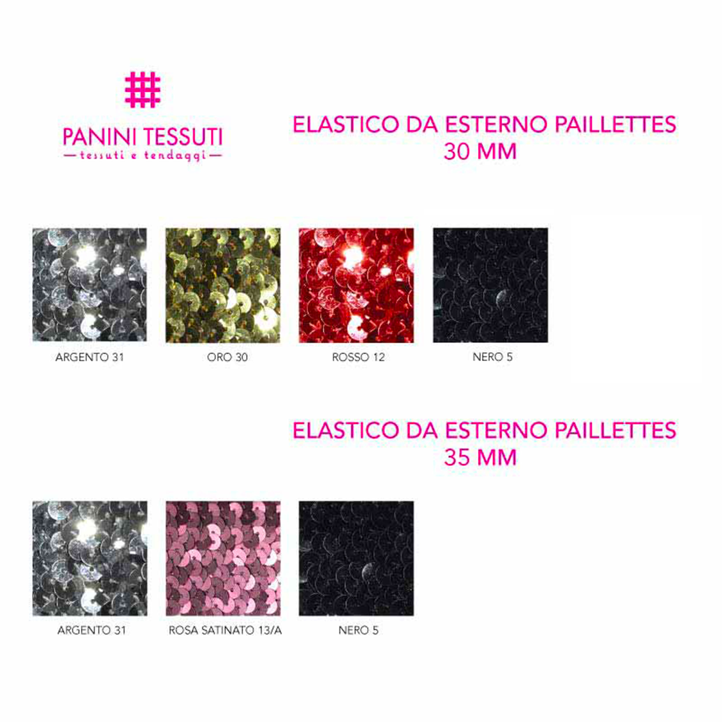 Elastico Paillettes da Esterno Image