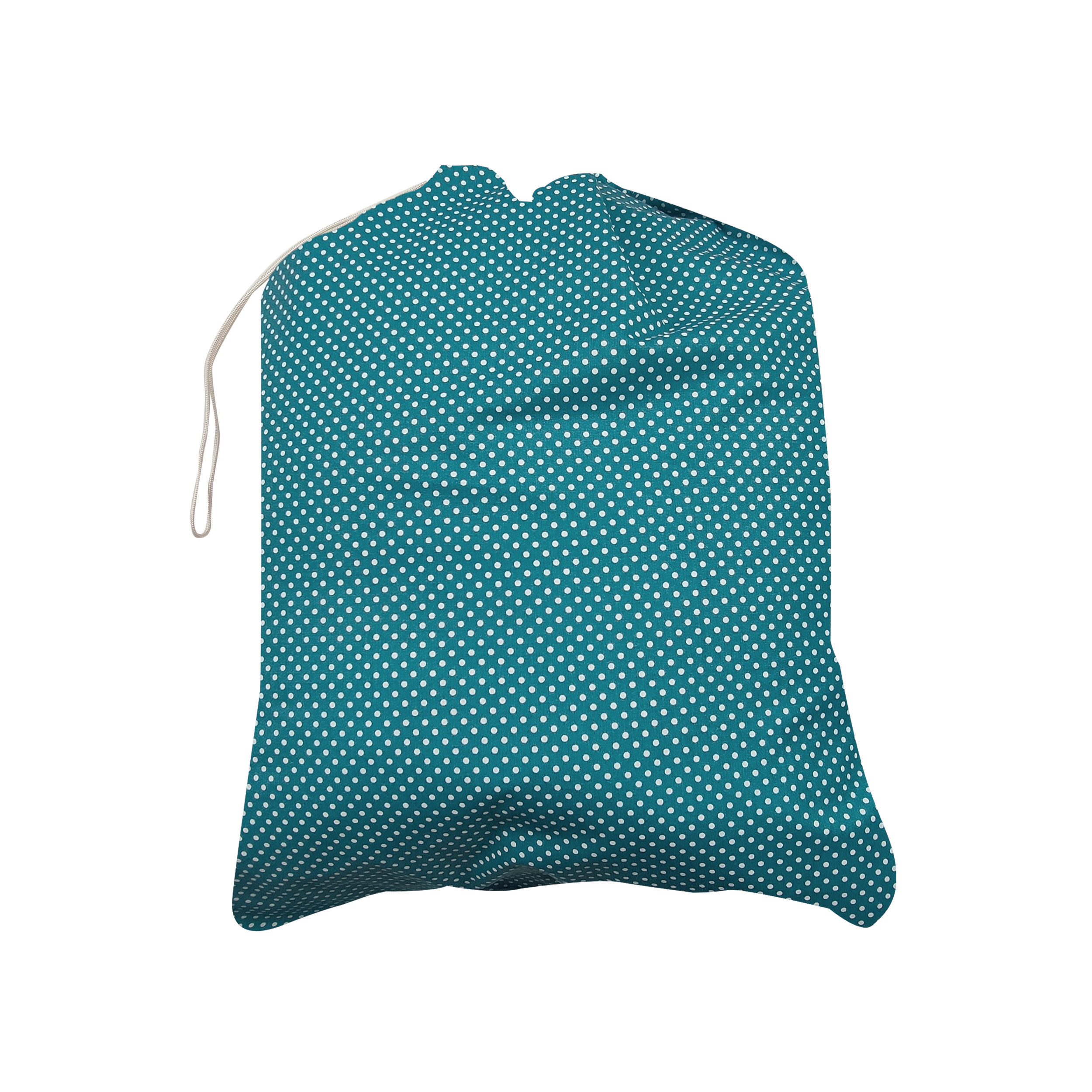 Sac de puériculture turquoise à pois