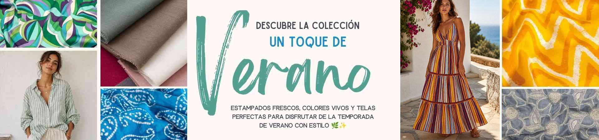 Descubre las novedades de Verano - 2026 panini tessuti spagna