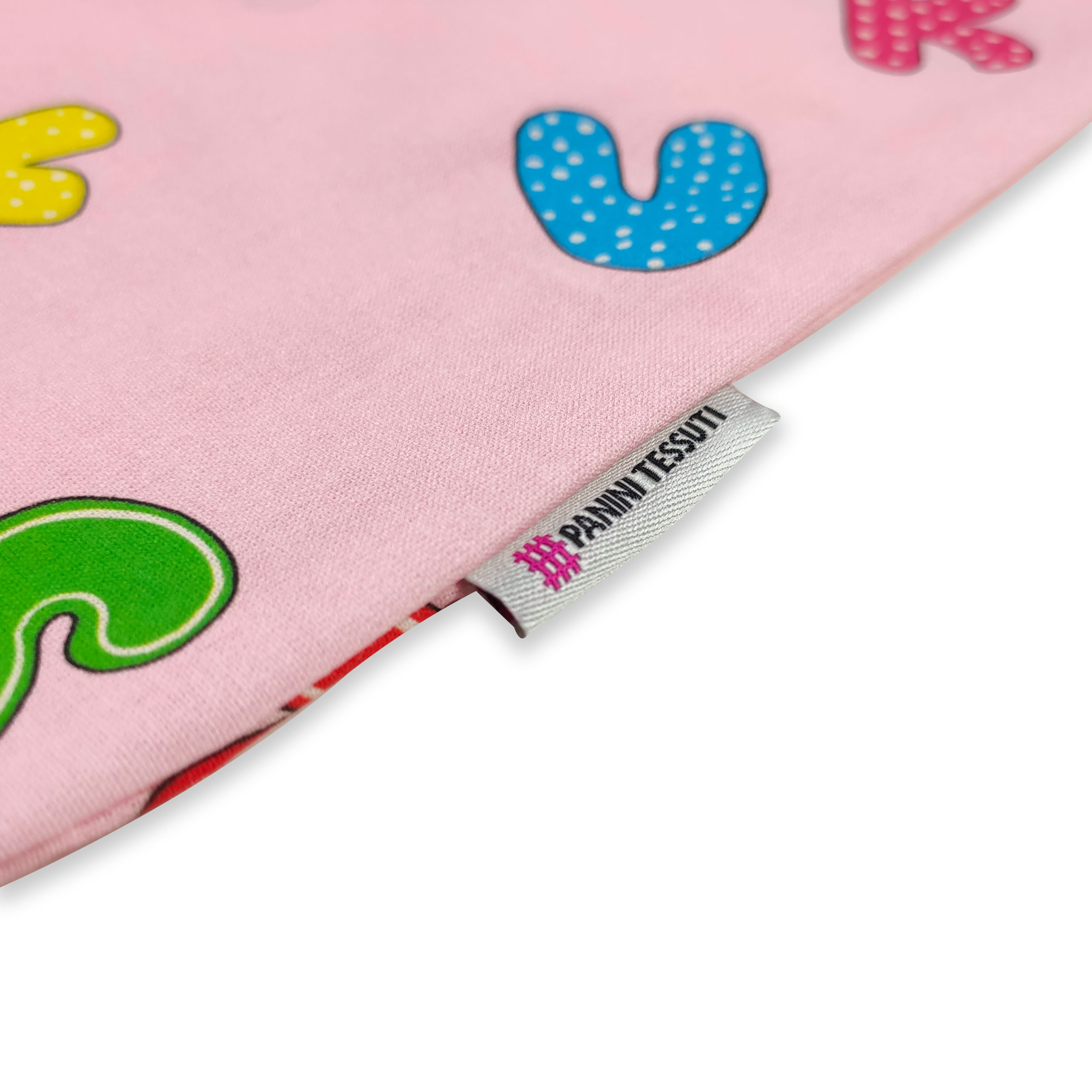  Sac à langer Kindergarten Alphabet Pink Background