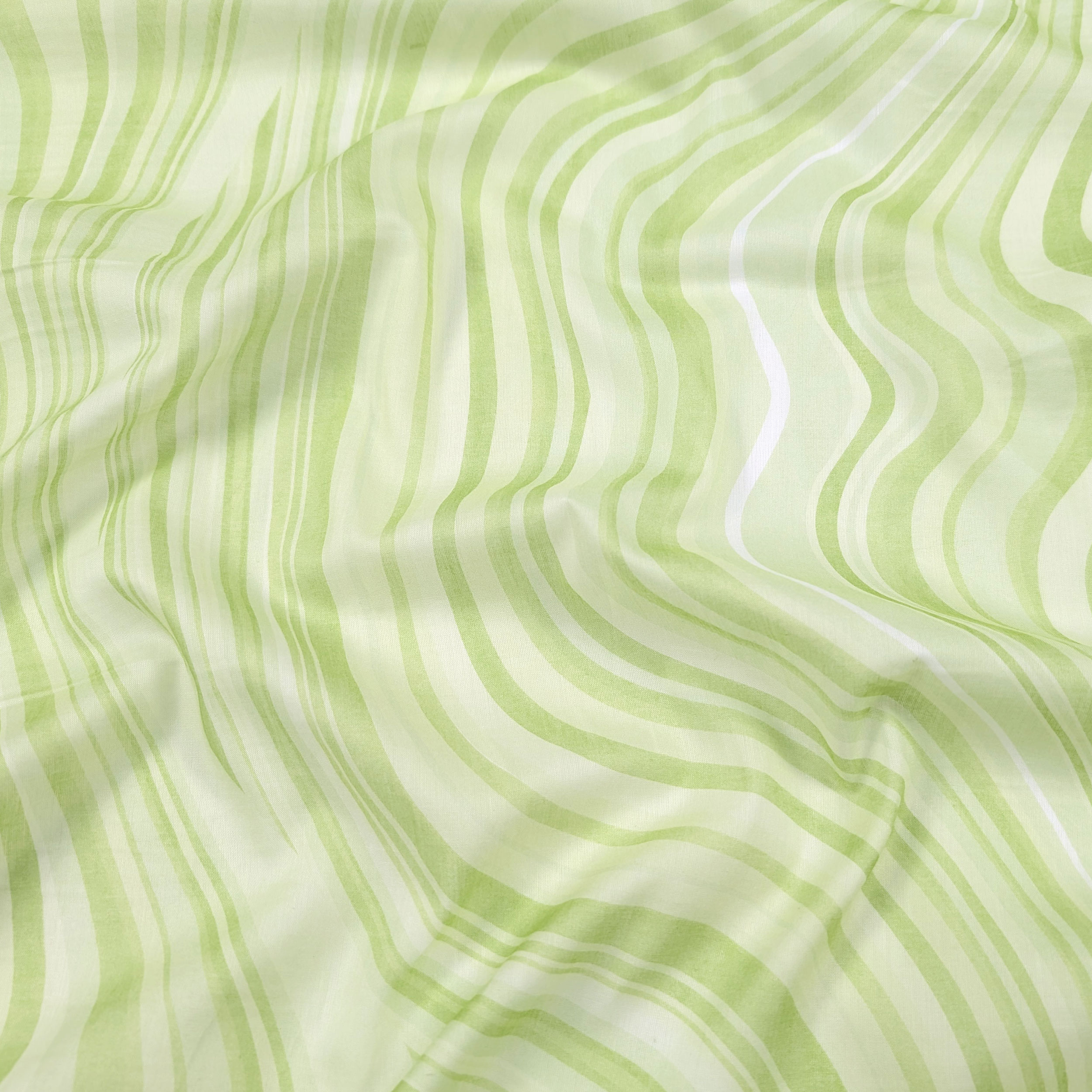 Optical Green Cotton Muslin Image