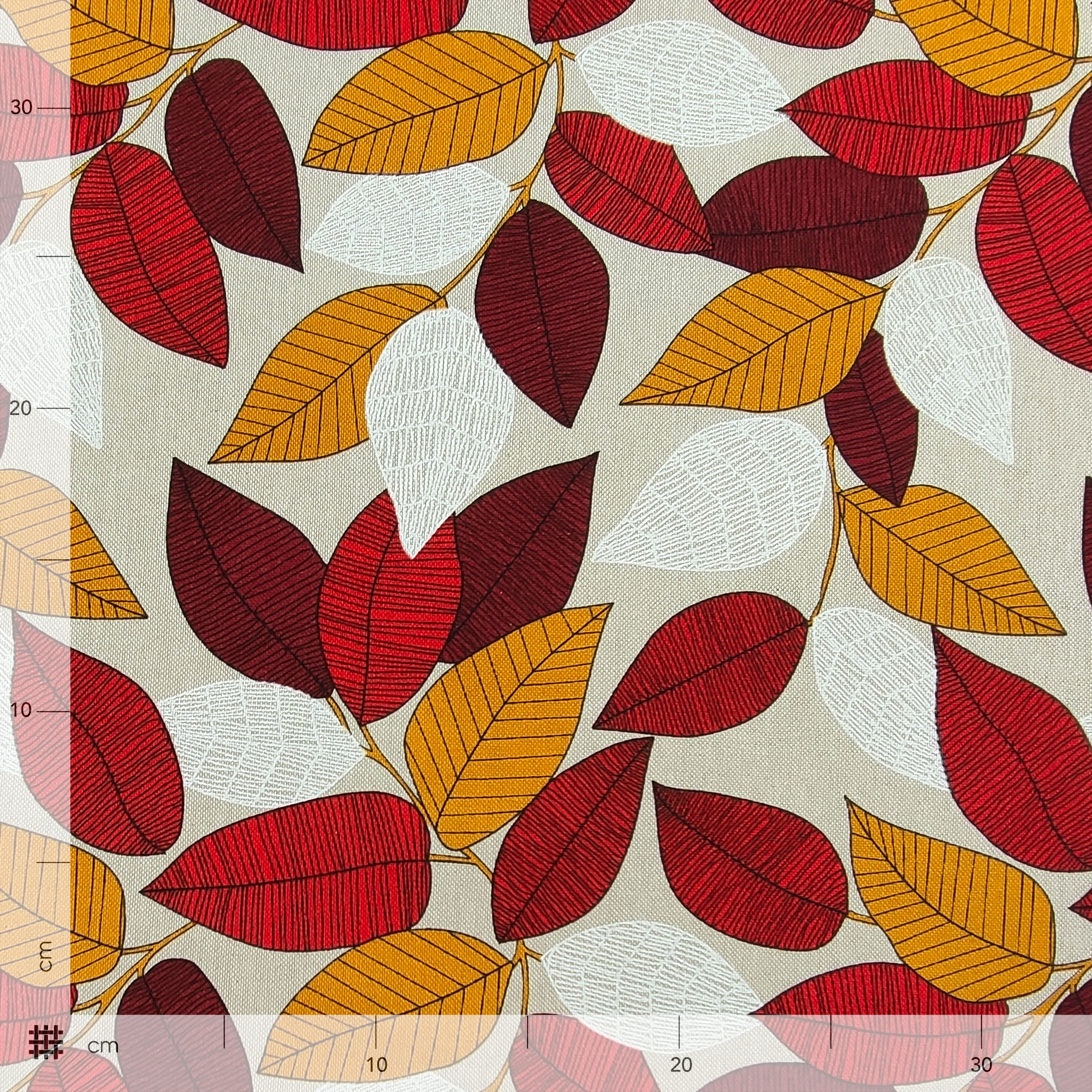 Baumwollmischung Autumn Leaves