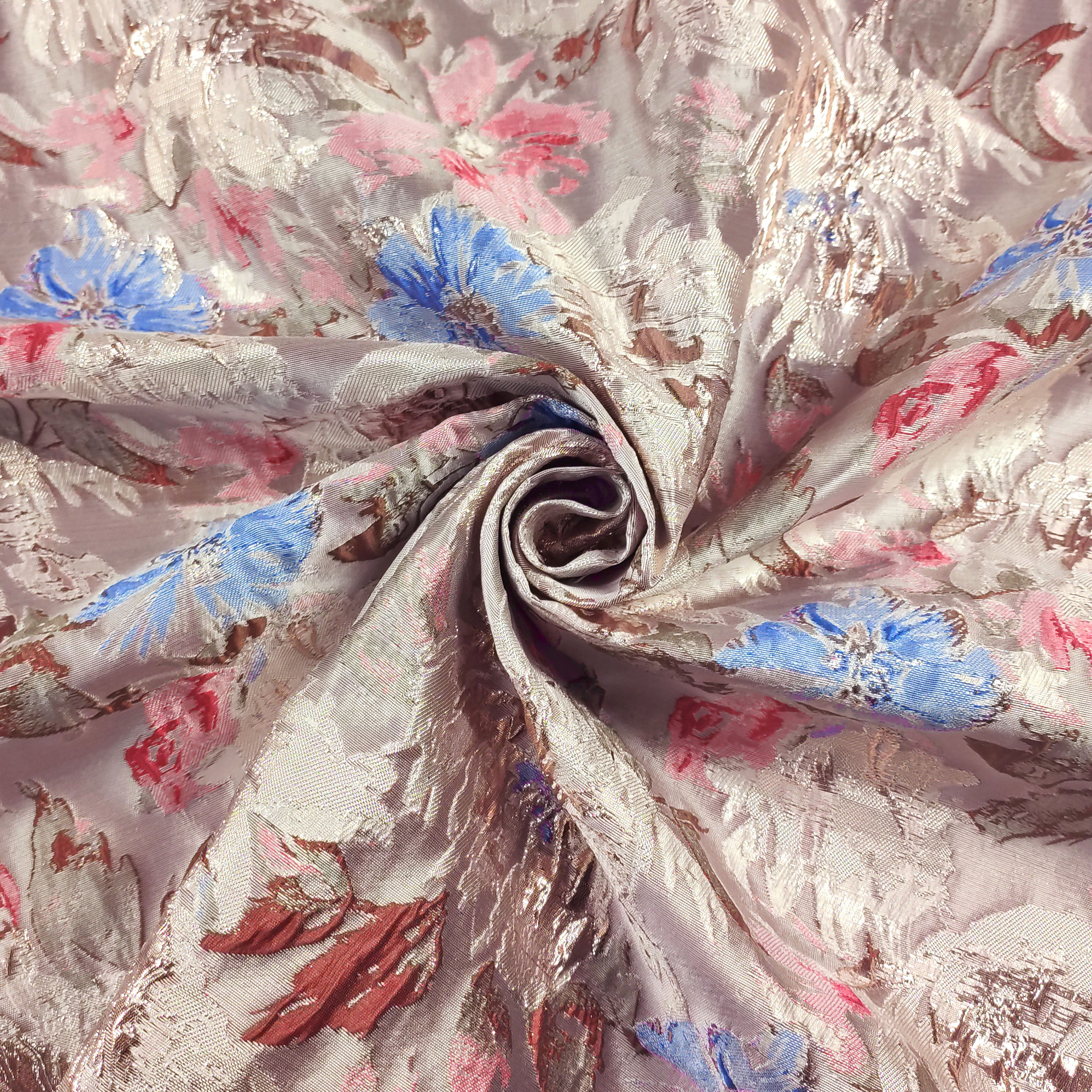 Antique Pink High Fashion Brocade Image