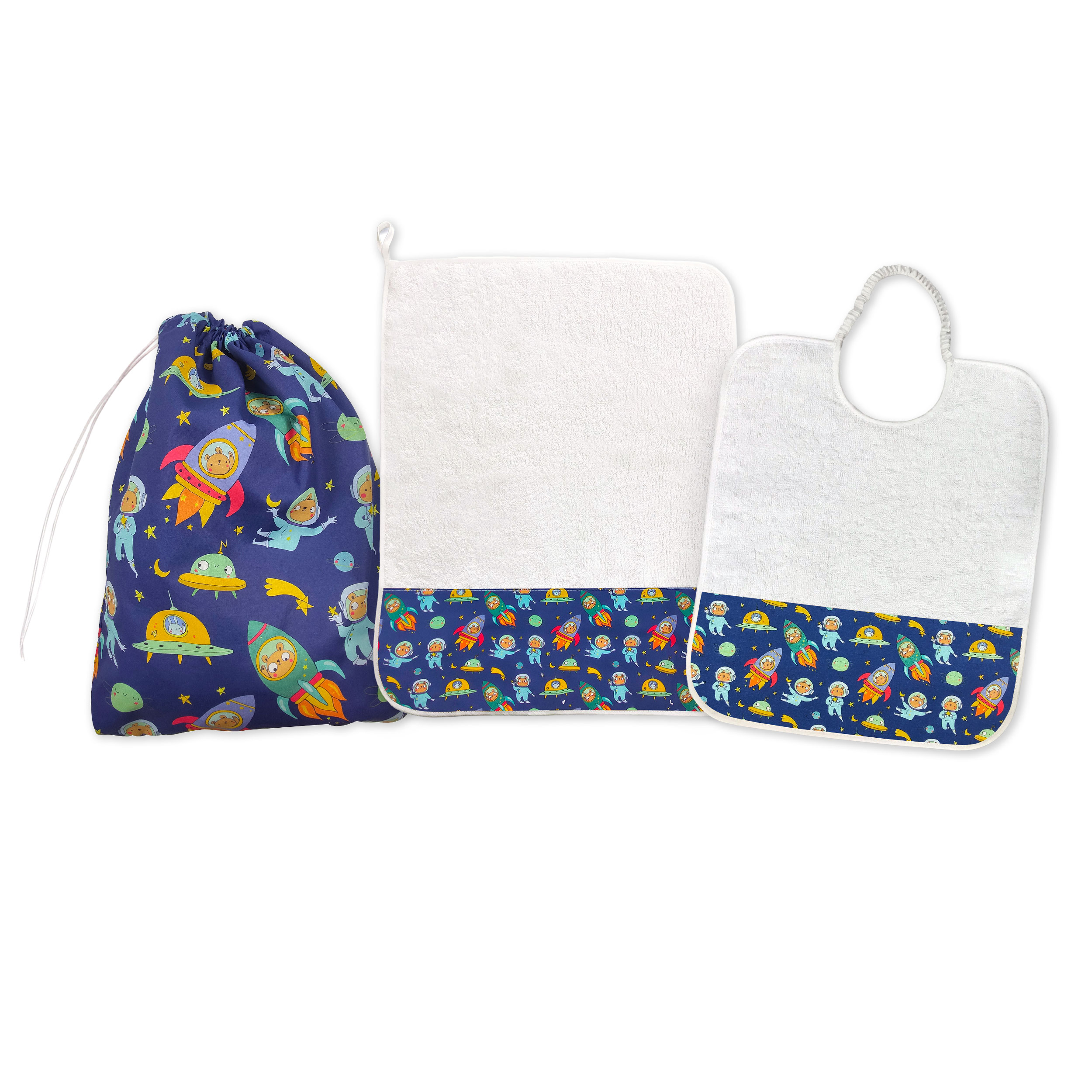 Astronaut Mini Teddybären Kinderzimmer Set - Panini Fabrics