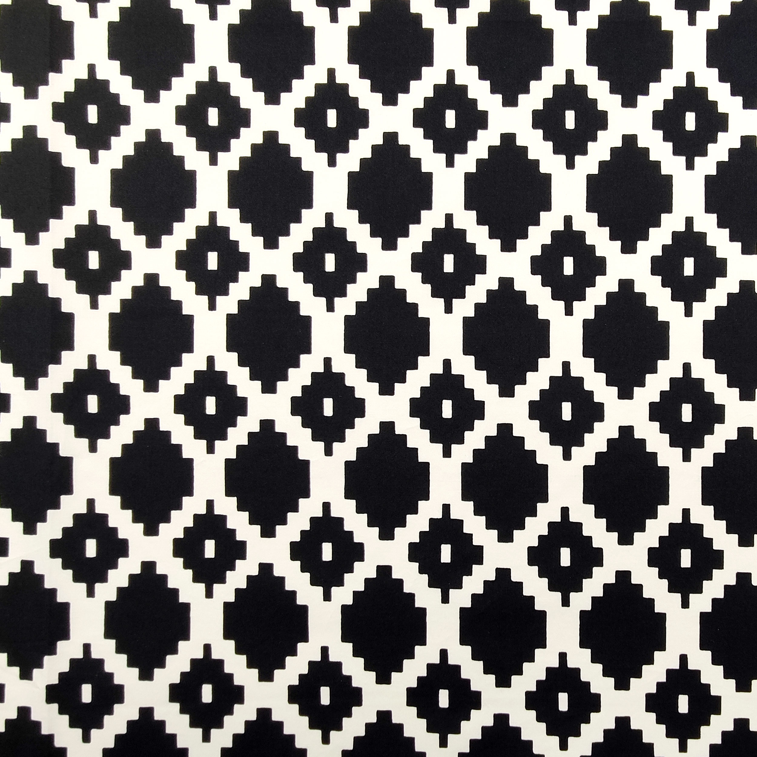 Mode coton stretch noir et blanc