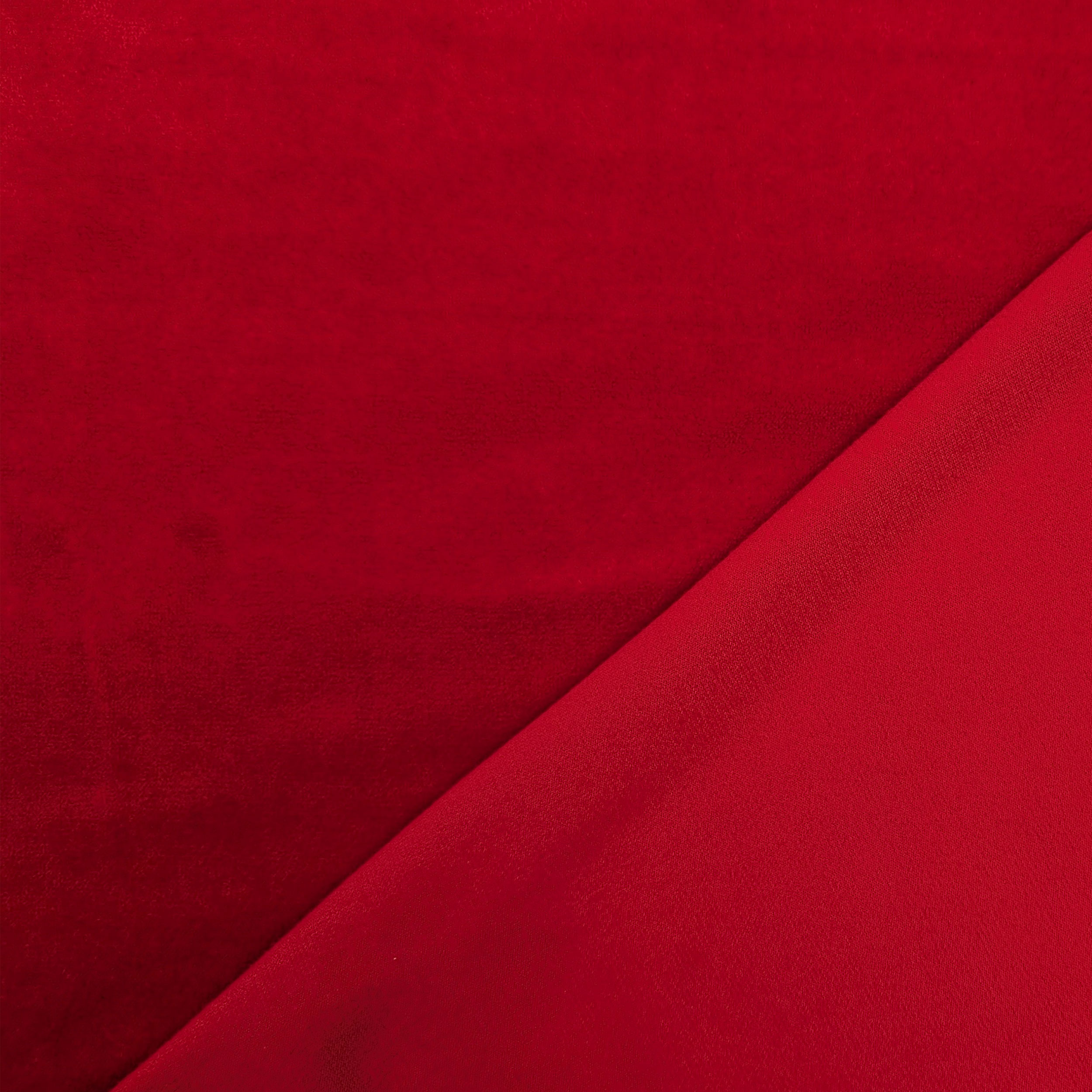 Red Cotton Velveteen Image