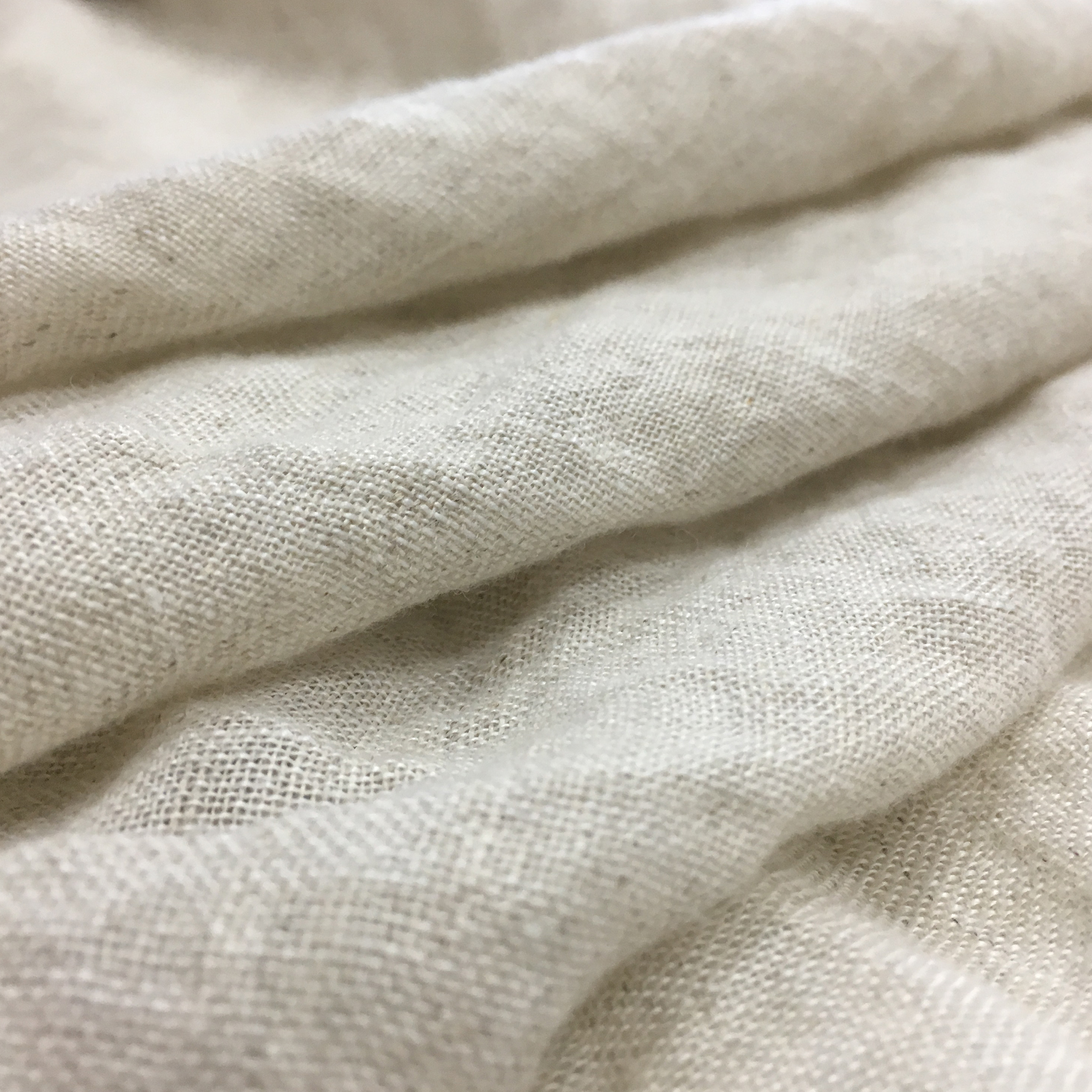 100% Rope Creased Linen Curtain Fabric Image