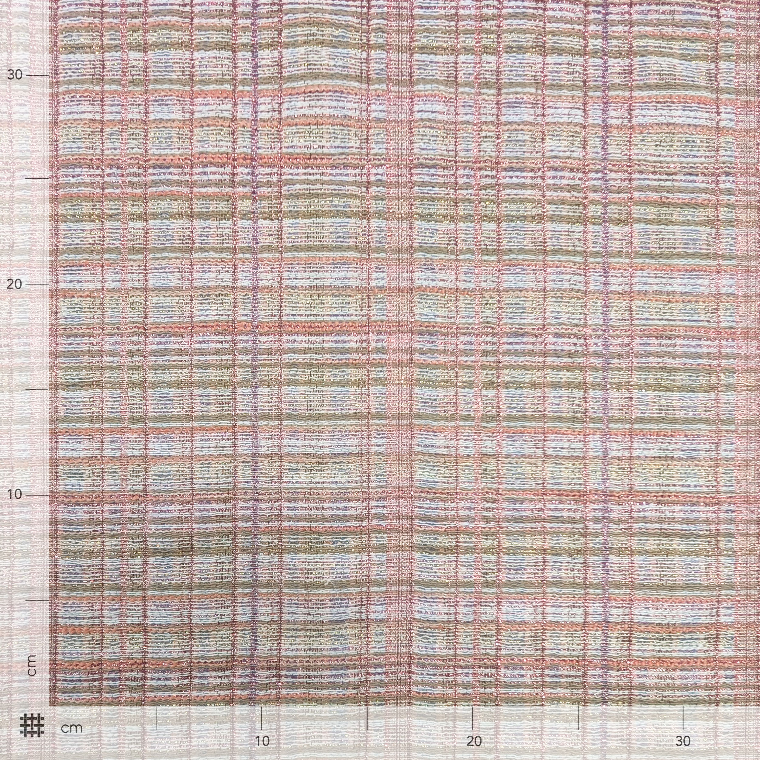 Tweed Moda Max Lurex Rose antique Image
