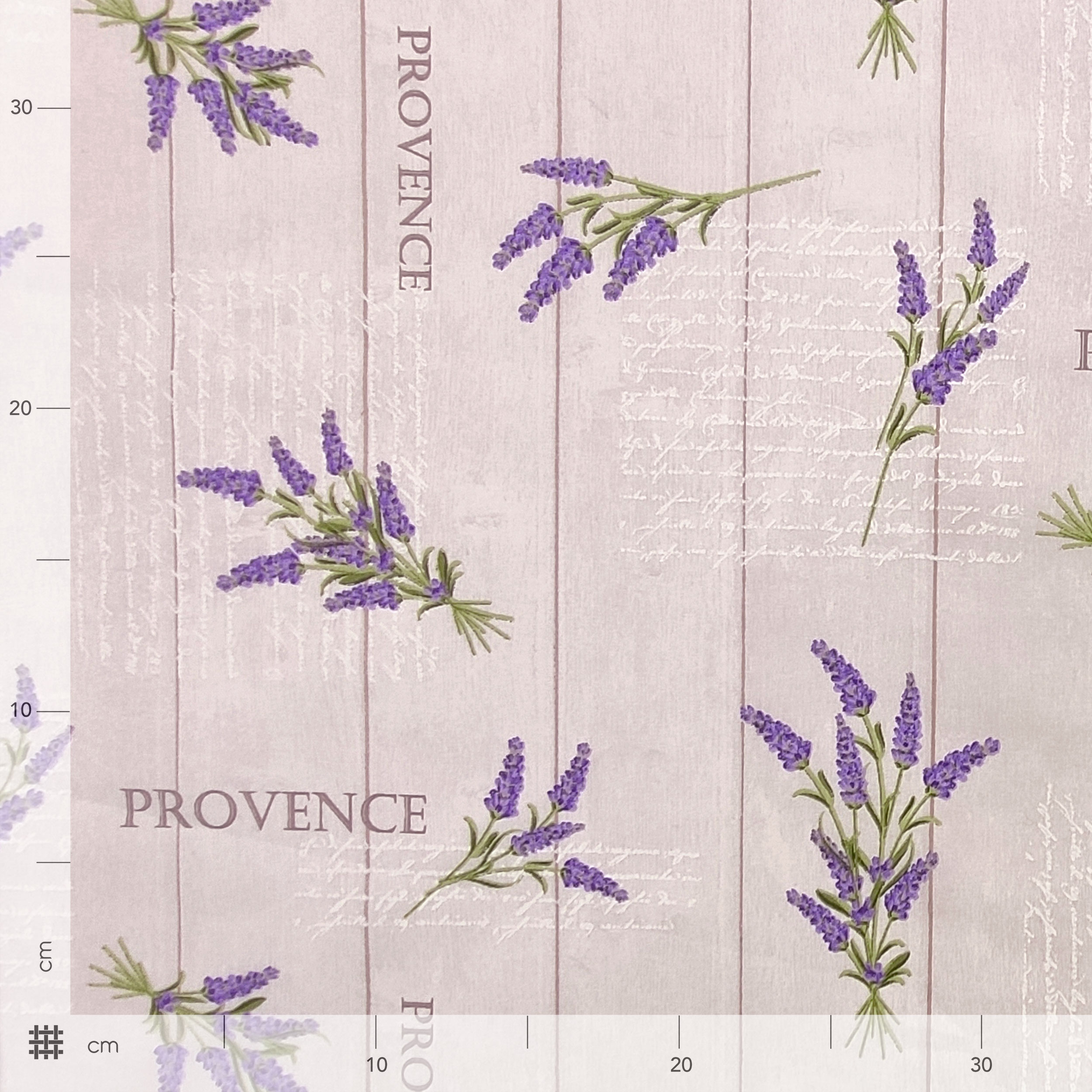 Baumwolle Gewebte Baumwolle Lavendel 'Provence