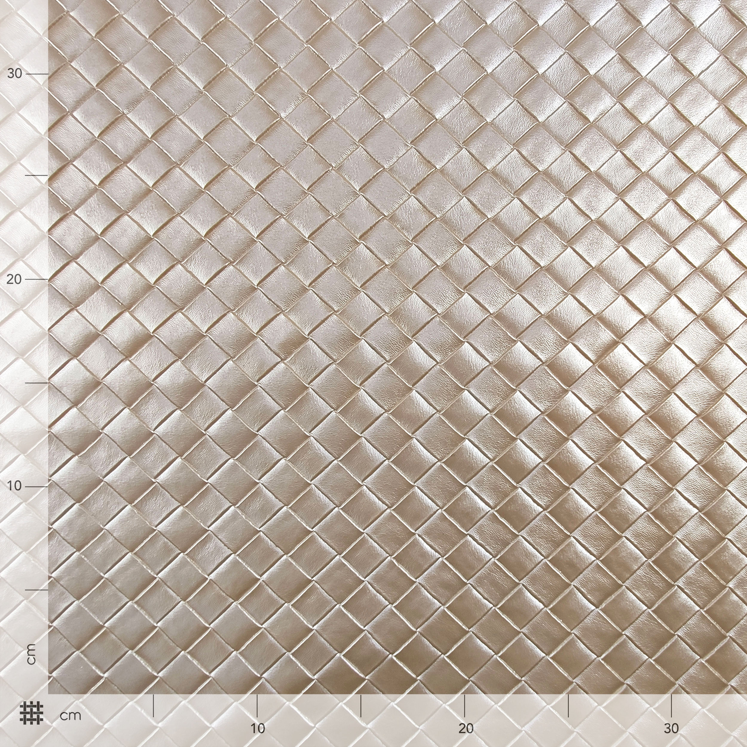 Basket Weave Upholstery Faux Leather Image