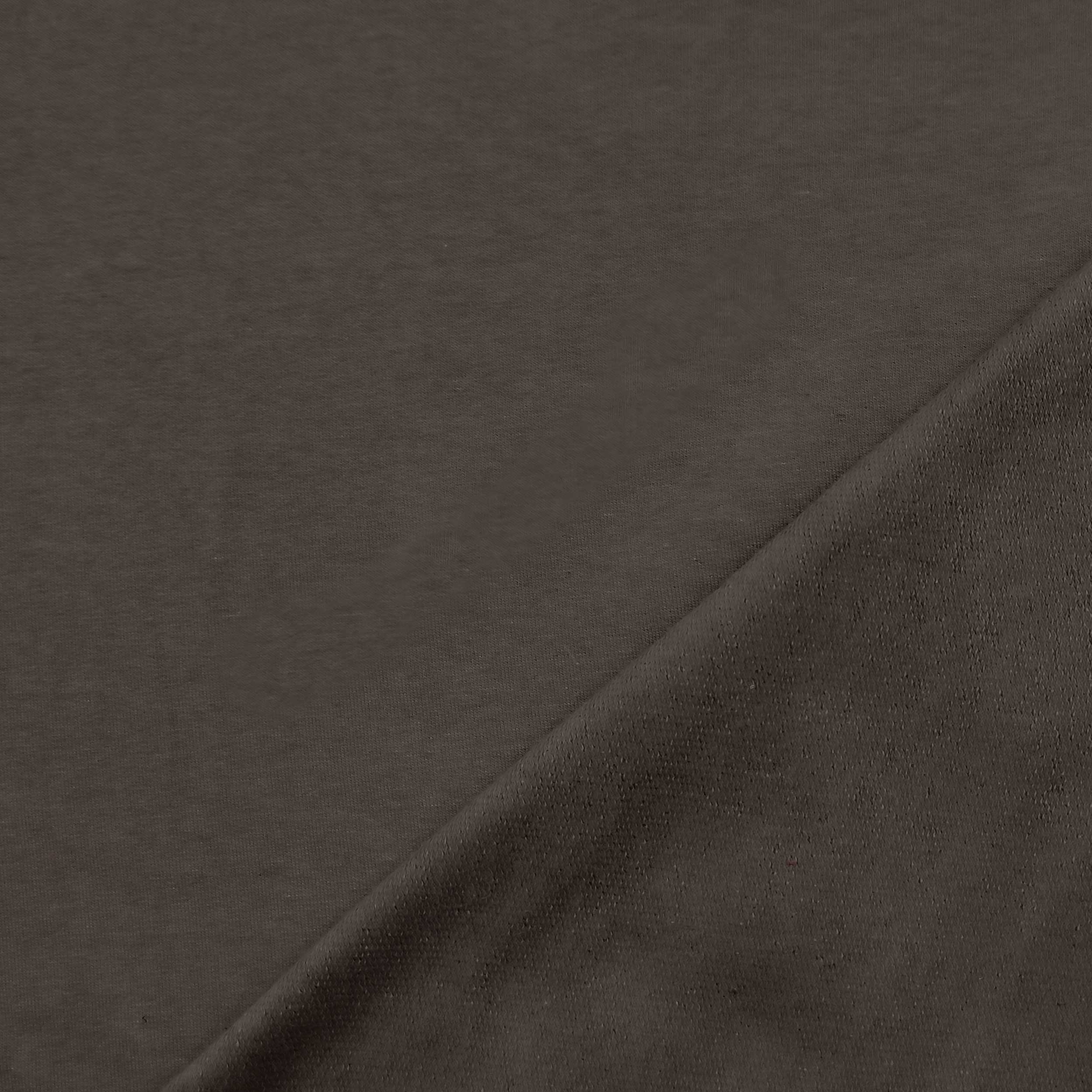 Dressmaking Cotton Elastane Unbrushed Fleece Image