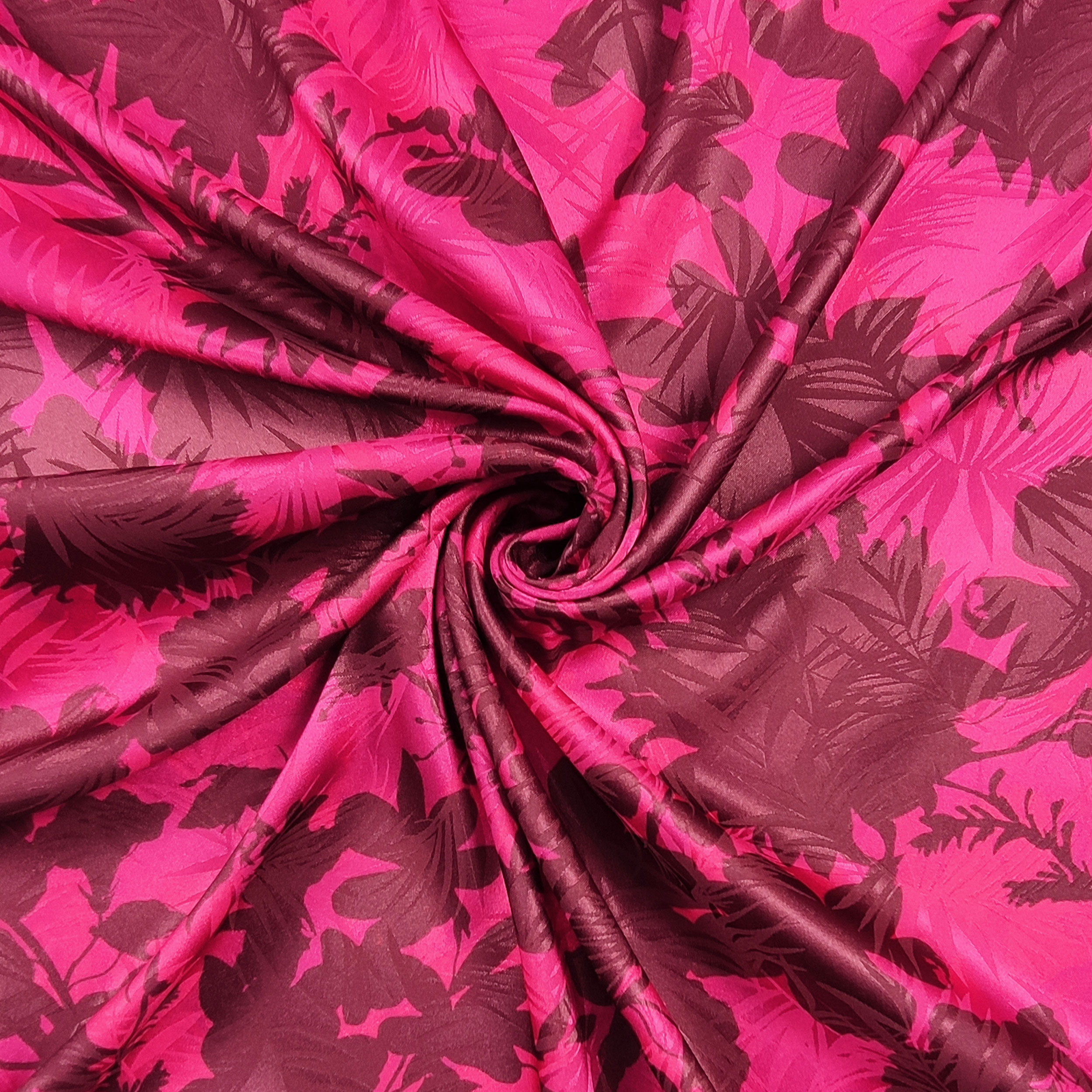 Jacquard Stretch Satin High Fashion