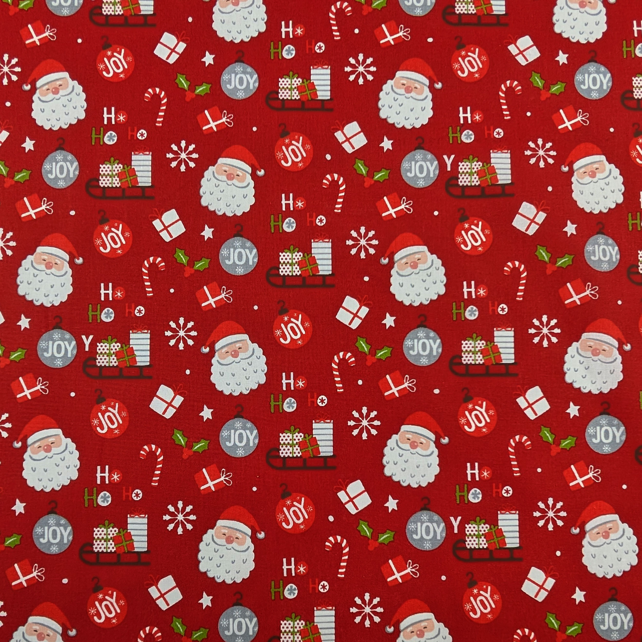 Christmas Cotton Father Christmas and Gift Packages Image
