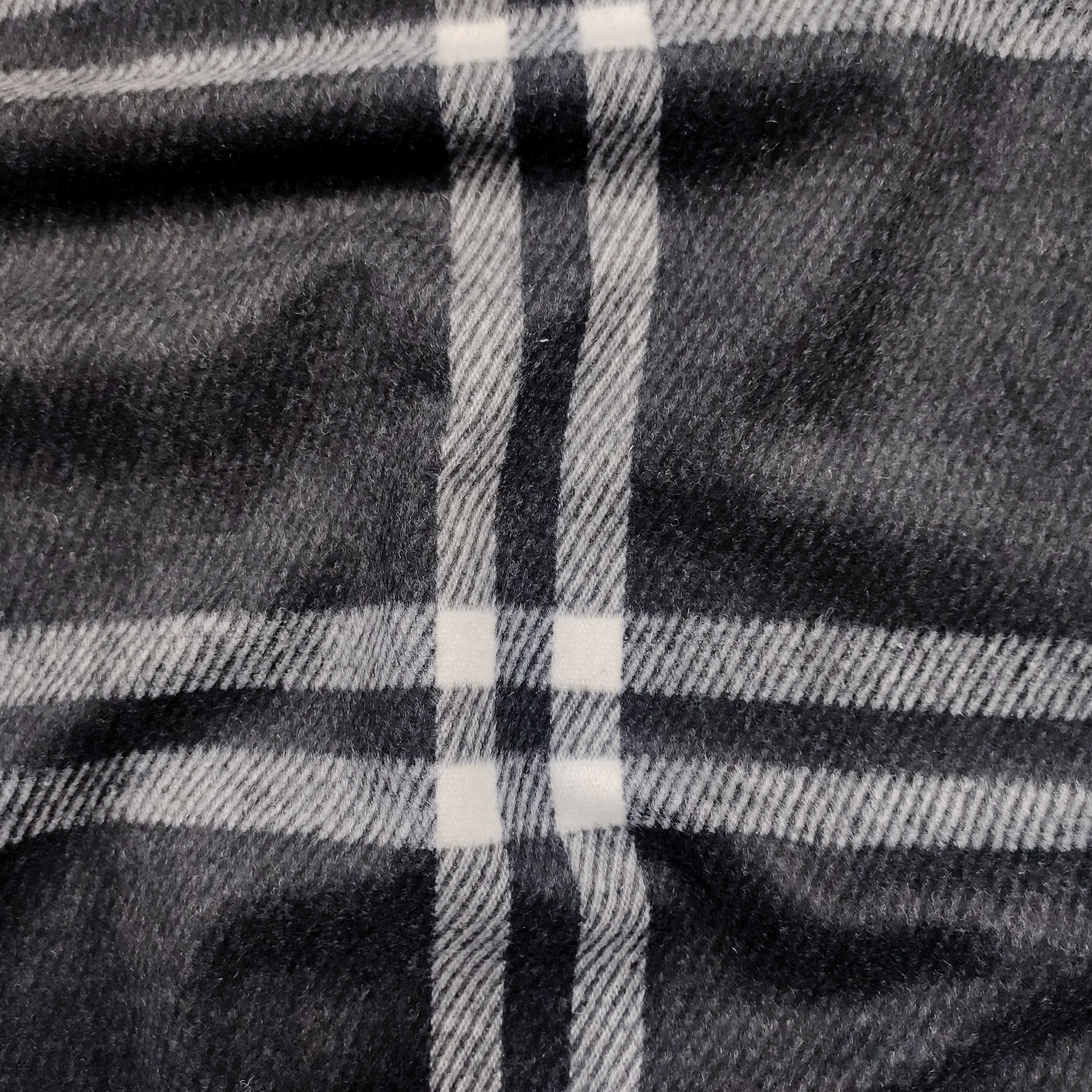 Tartan Wolltuch Anthrazit Image