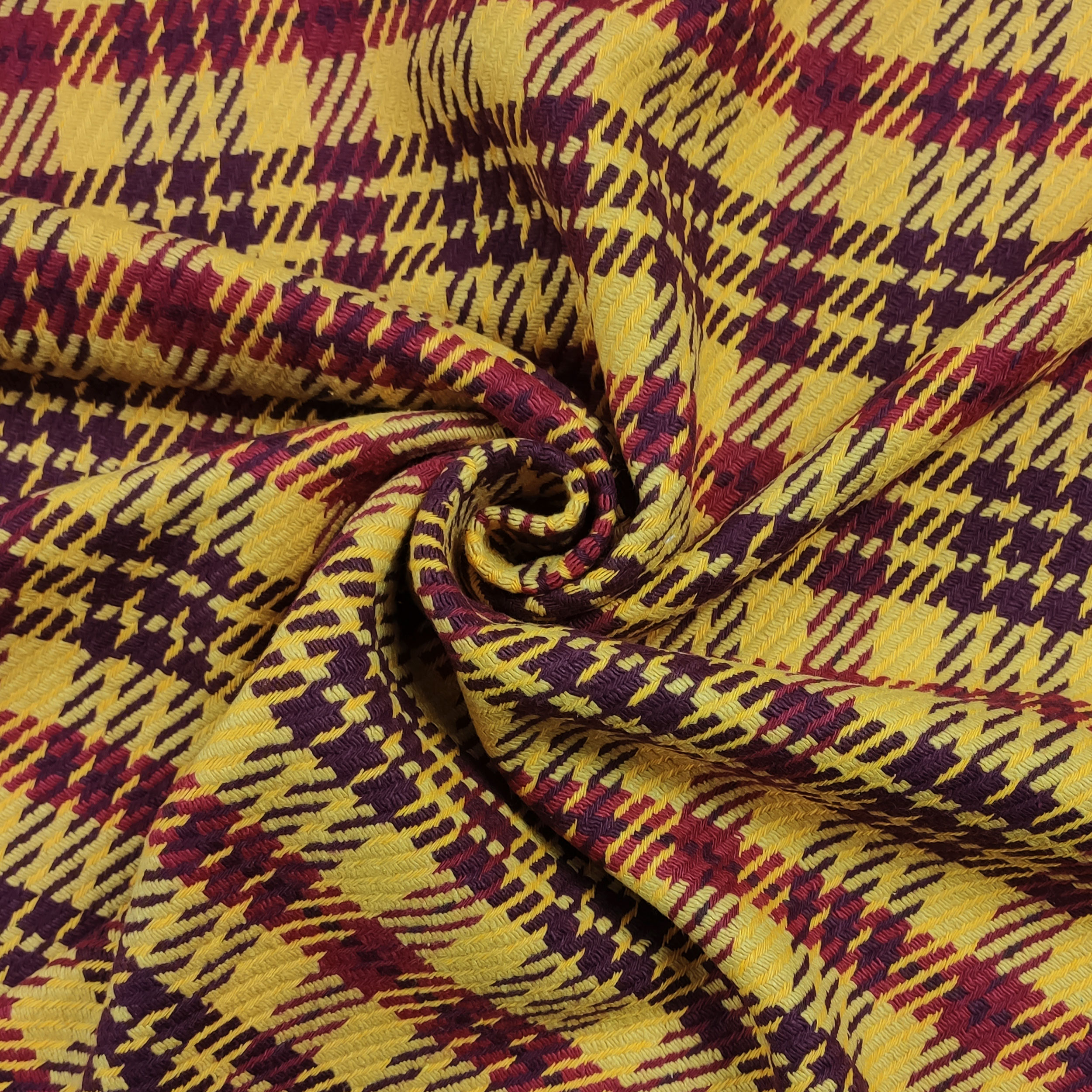 Setato Moda Jacquard écossais