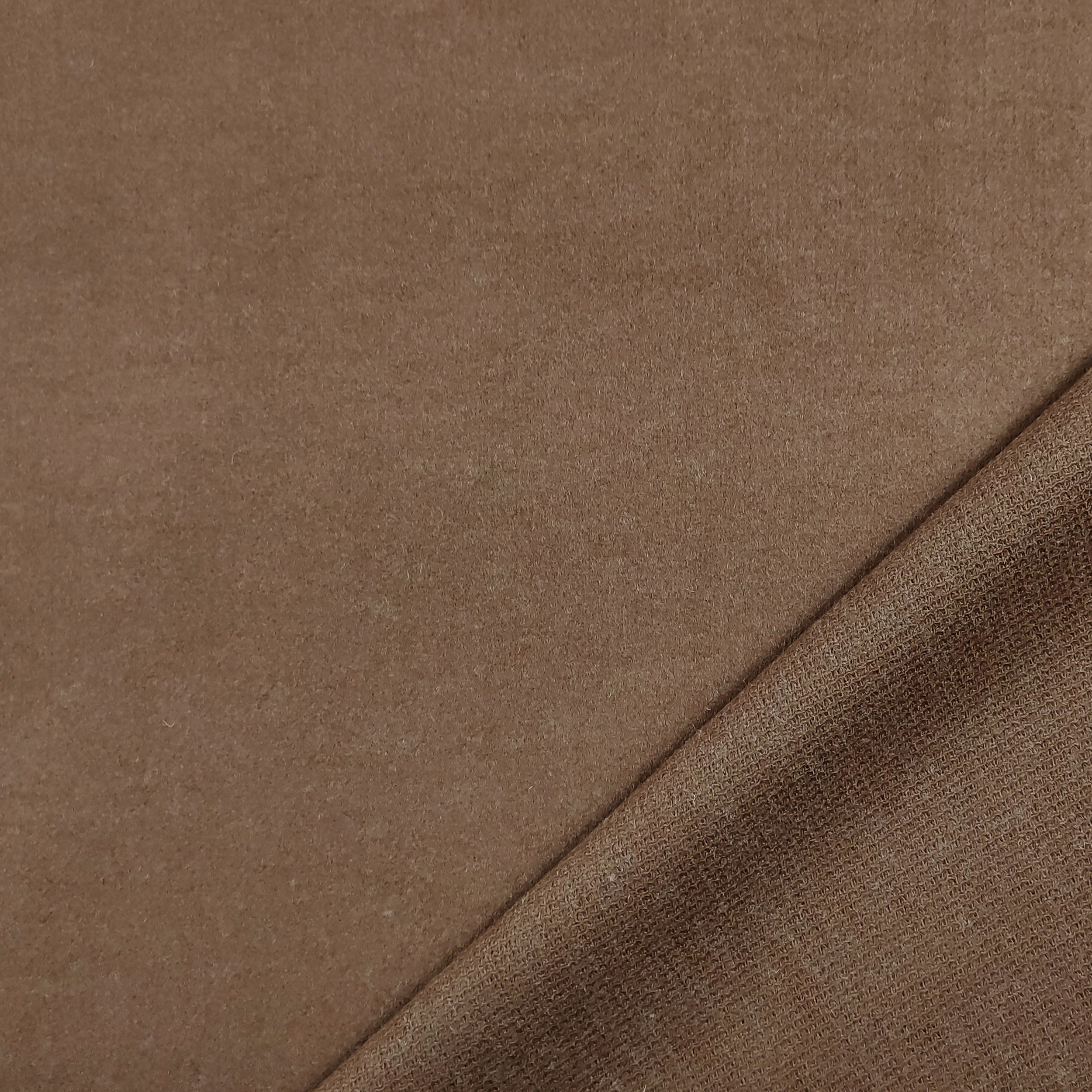 Manteau d'hiver en laine mélangée brûlée
