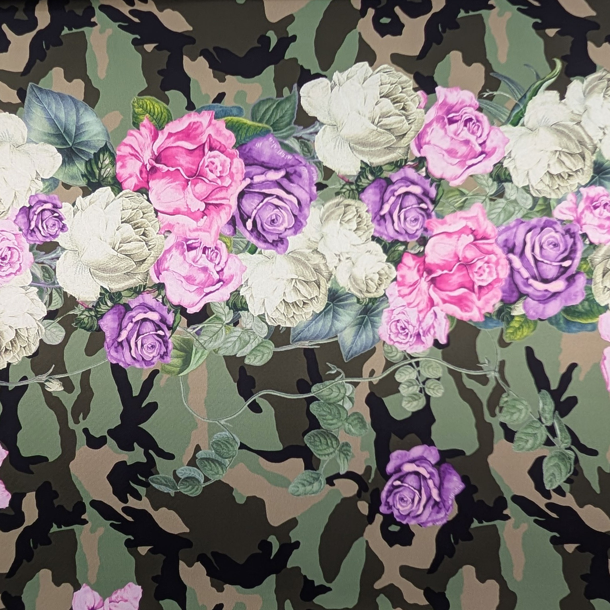 Duchesse Camouflage Fleurs Mode