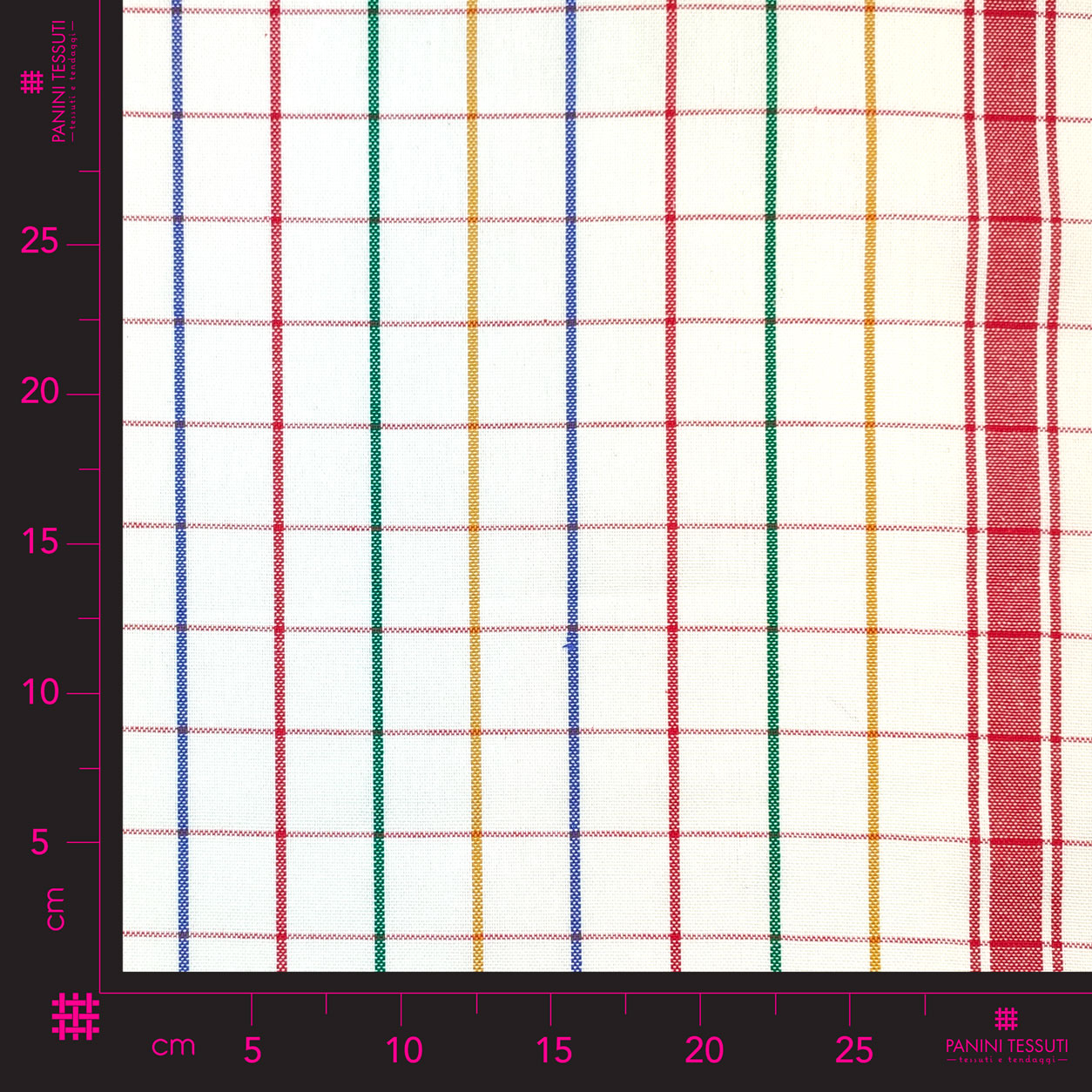 Cotton Double Edge Red Stripes Kitchen Towel