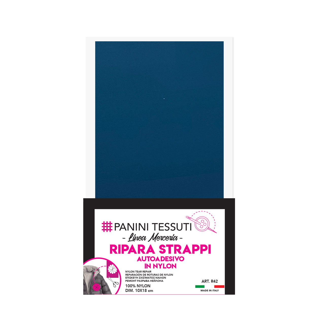 ripara-strappi-autoadesivo-nylon-bluette 1