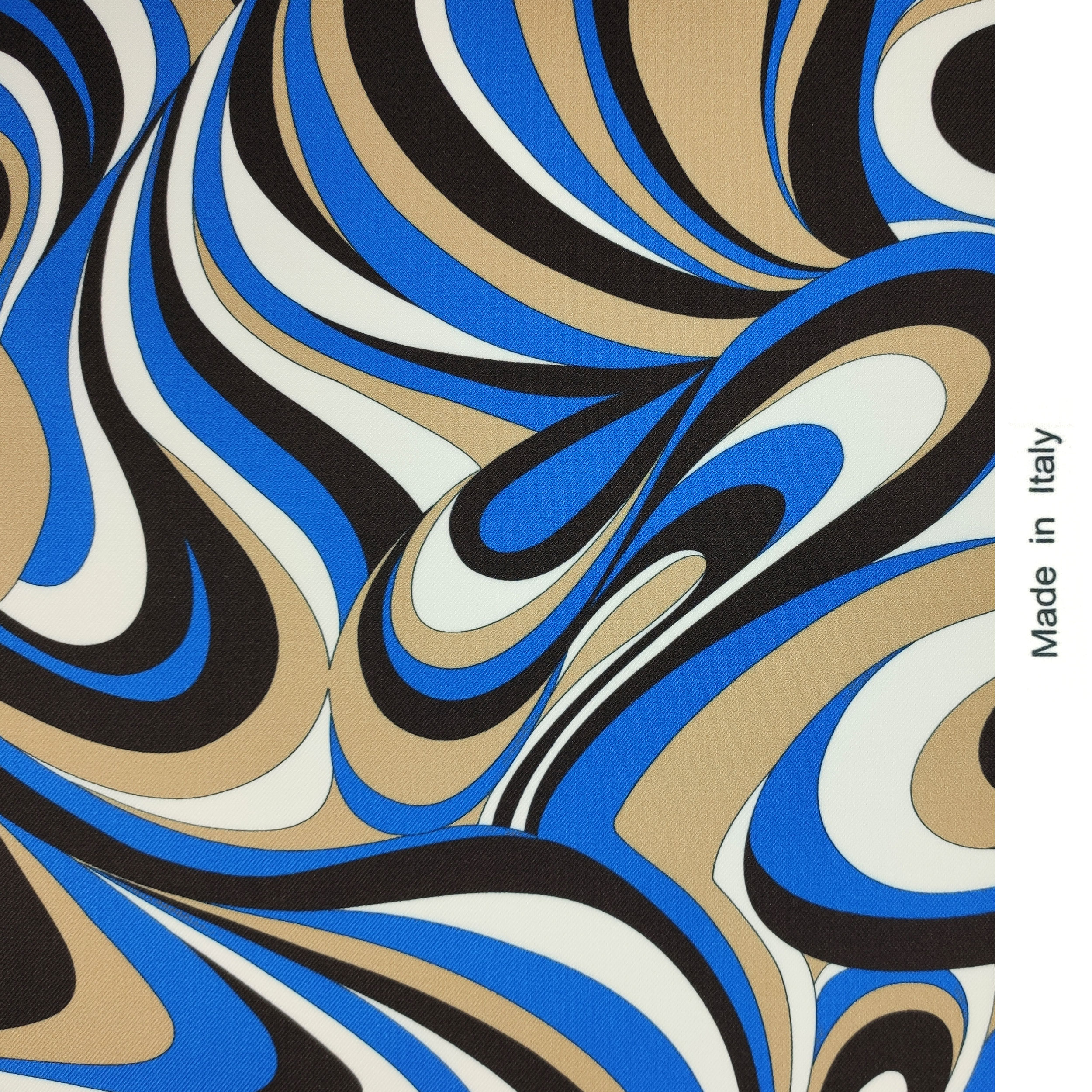 Cady Stretch Fashion Azul
