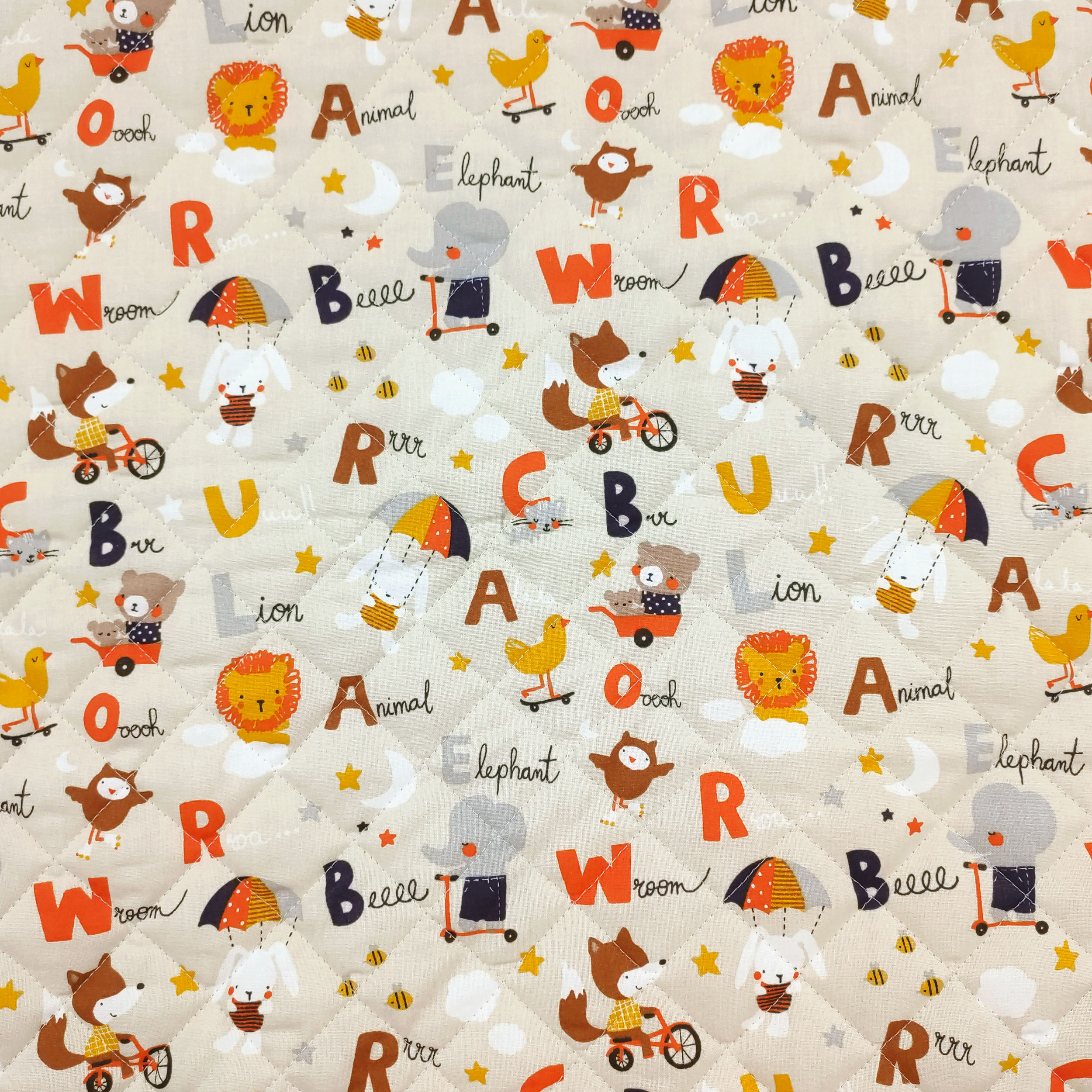 Sac de couchage Animaux et lettres