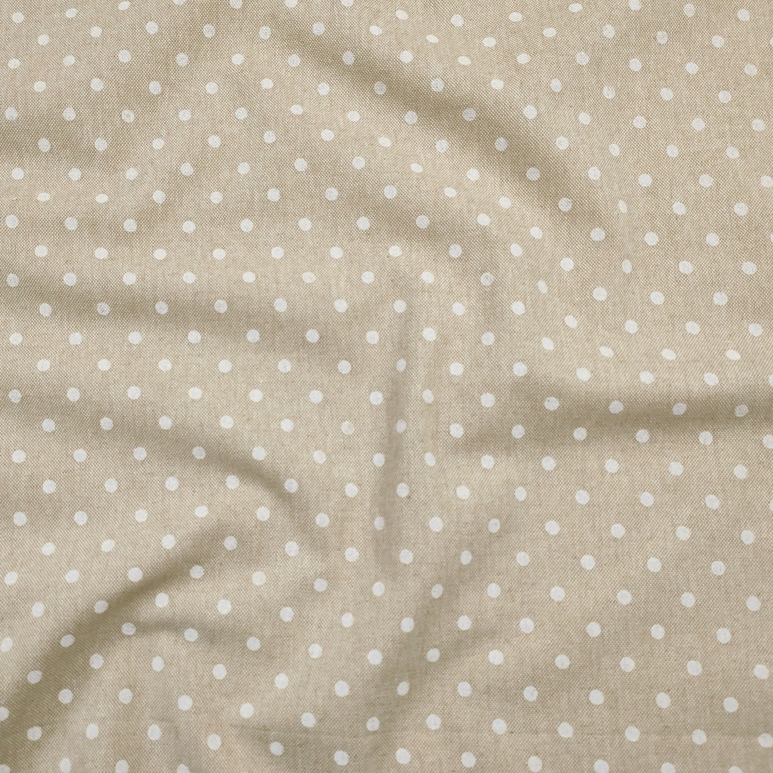 Panama White Polka Dots