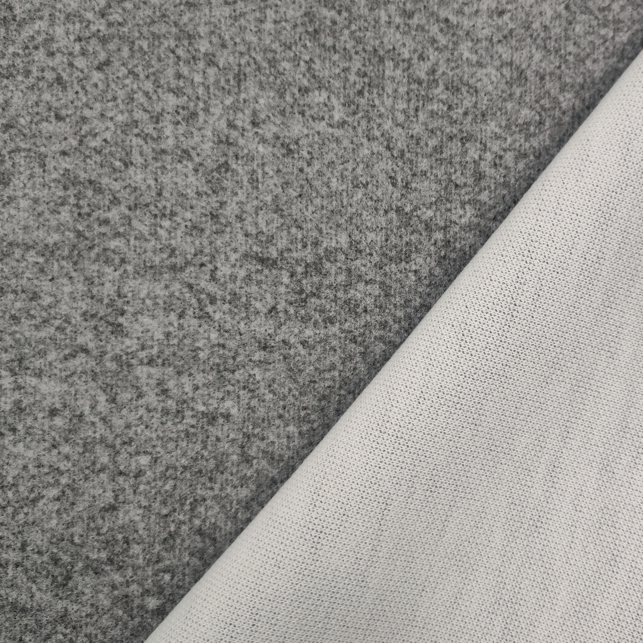 Manteau mélangé gris clair Tissu Image