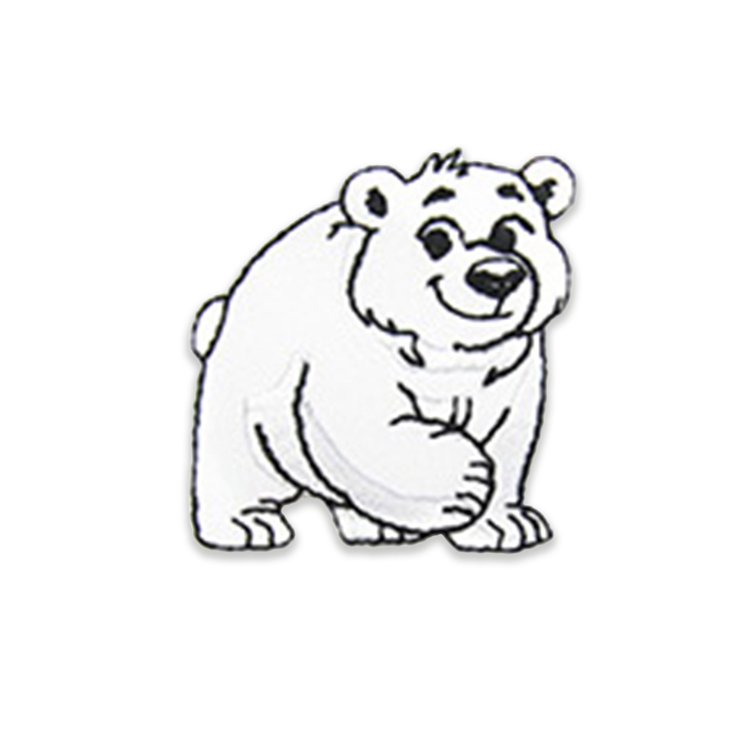 Thermoadhesive application Polar Bear Image