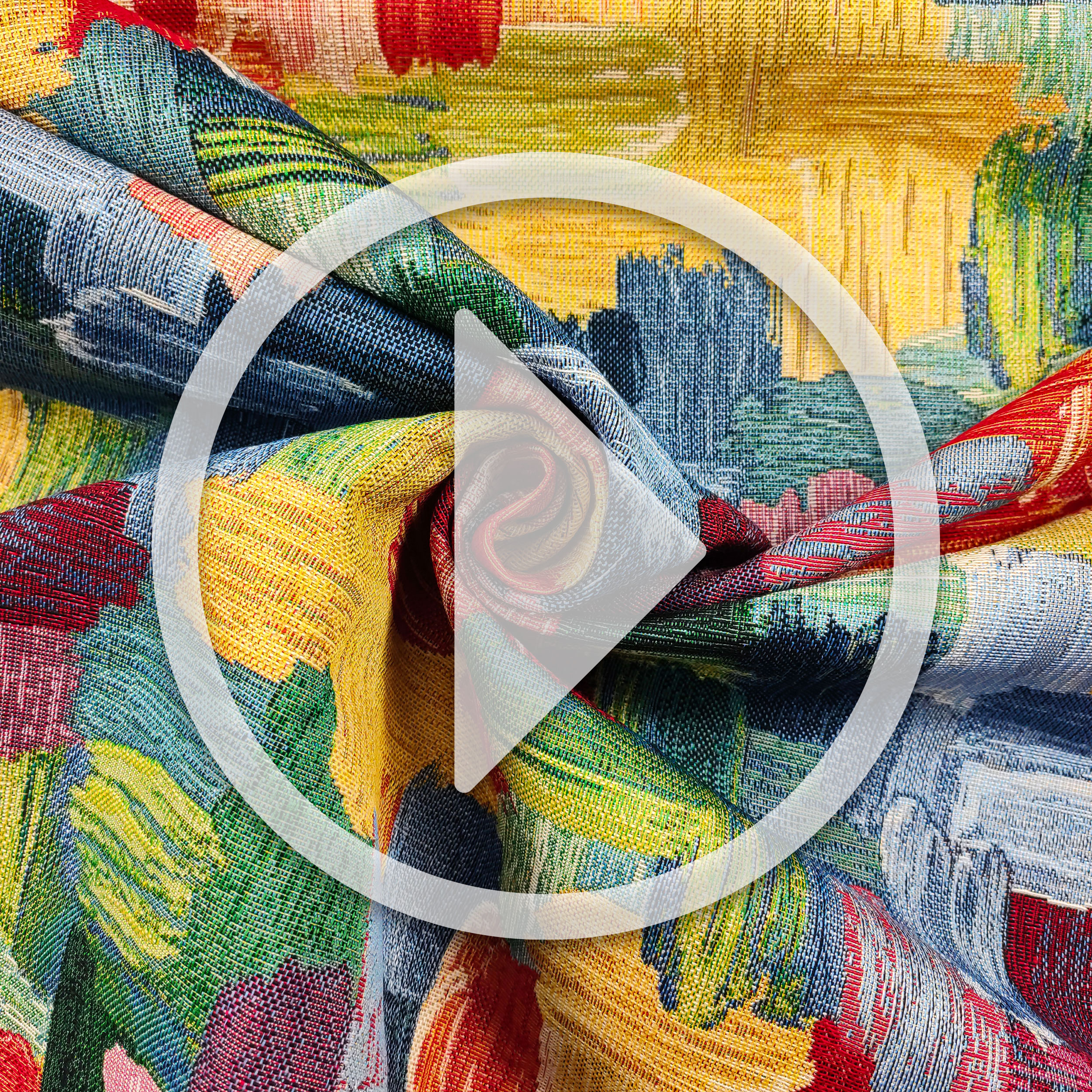Gobelin Fantasy Abstract Rectangles Image