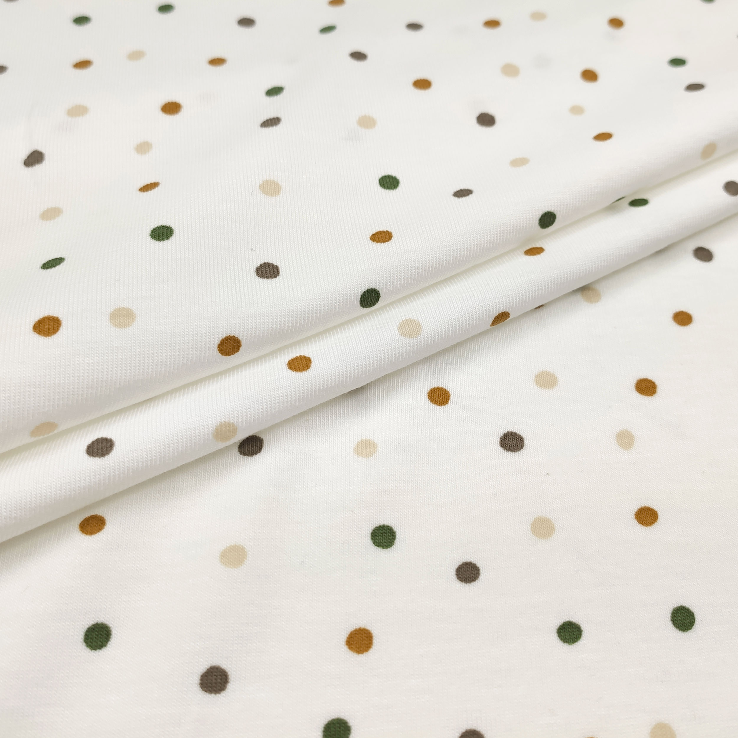 Multicolor Dots Jersey Cotton Image