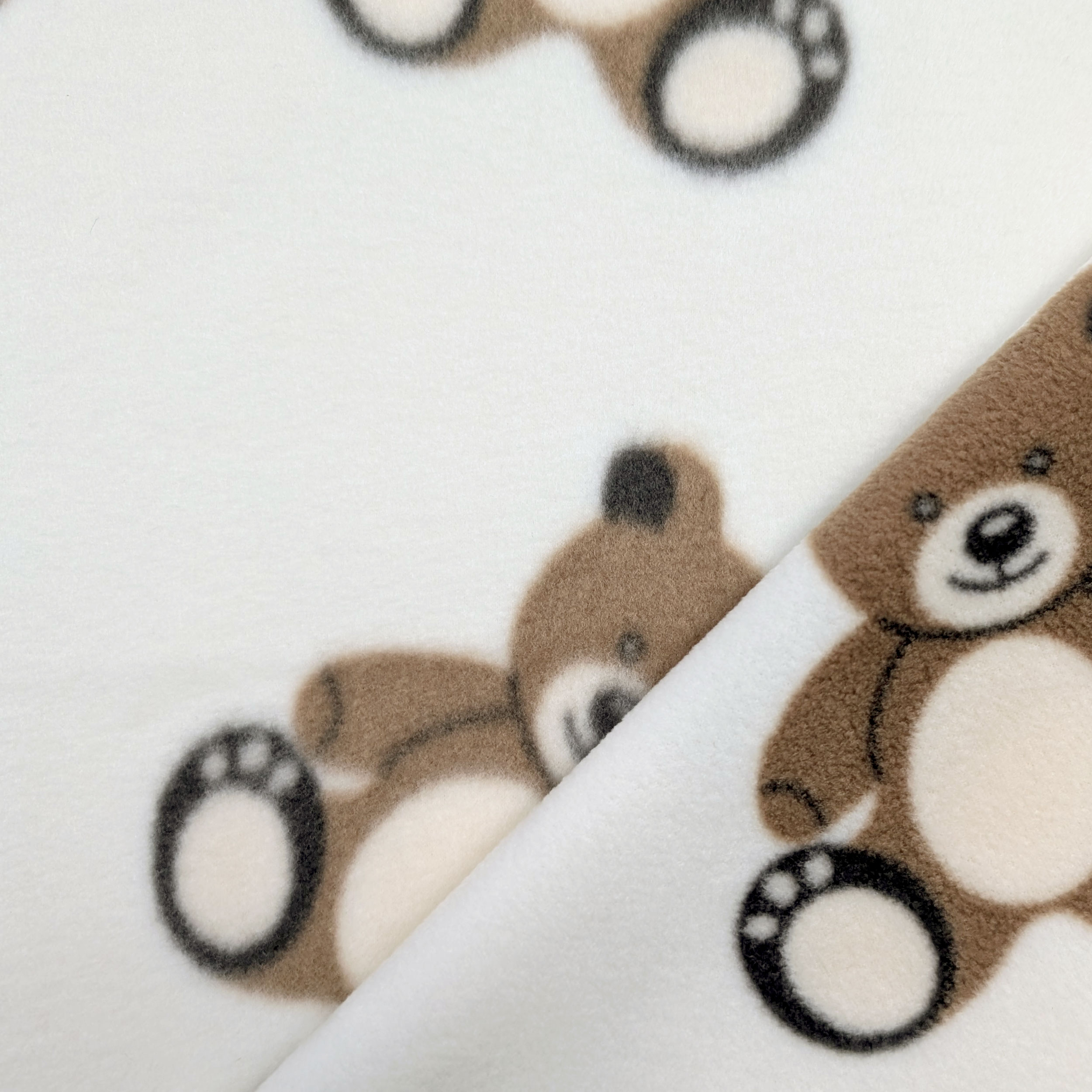 Fleece Bears White Background Image