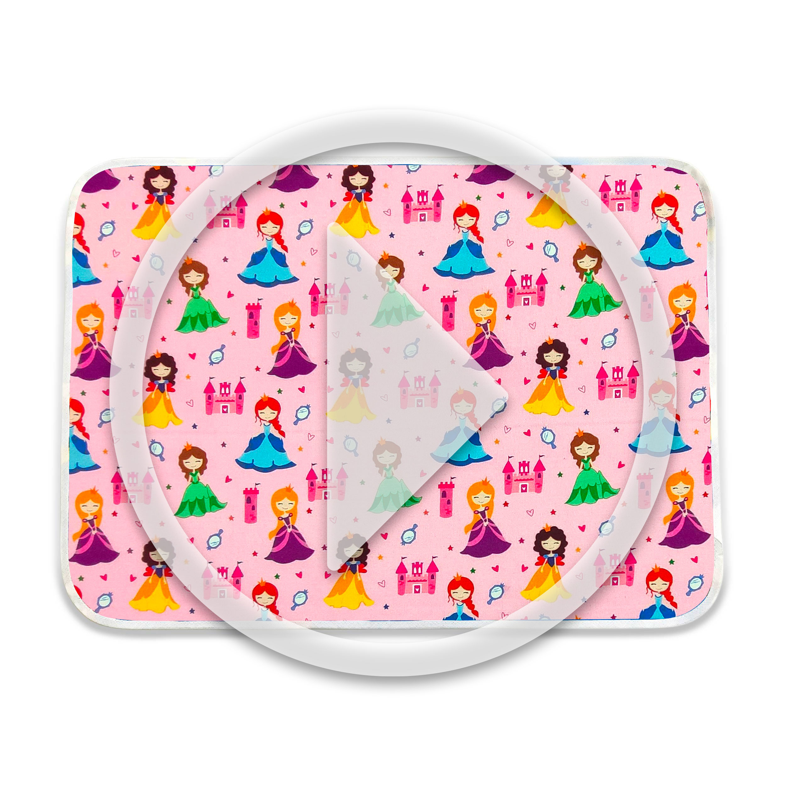 Set de table Princesses Fond rose Image
