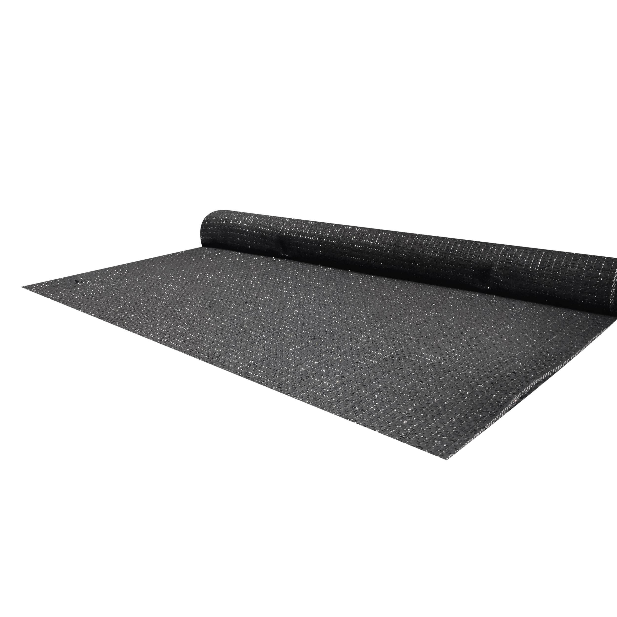 Jacquard Fashion noir avec micro paillettes