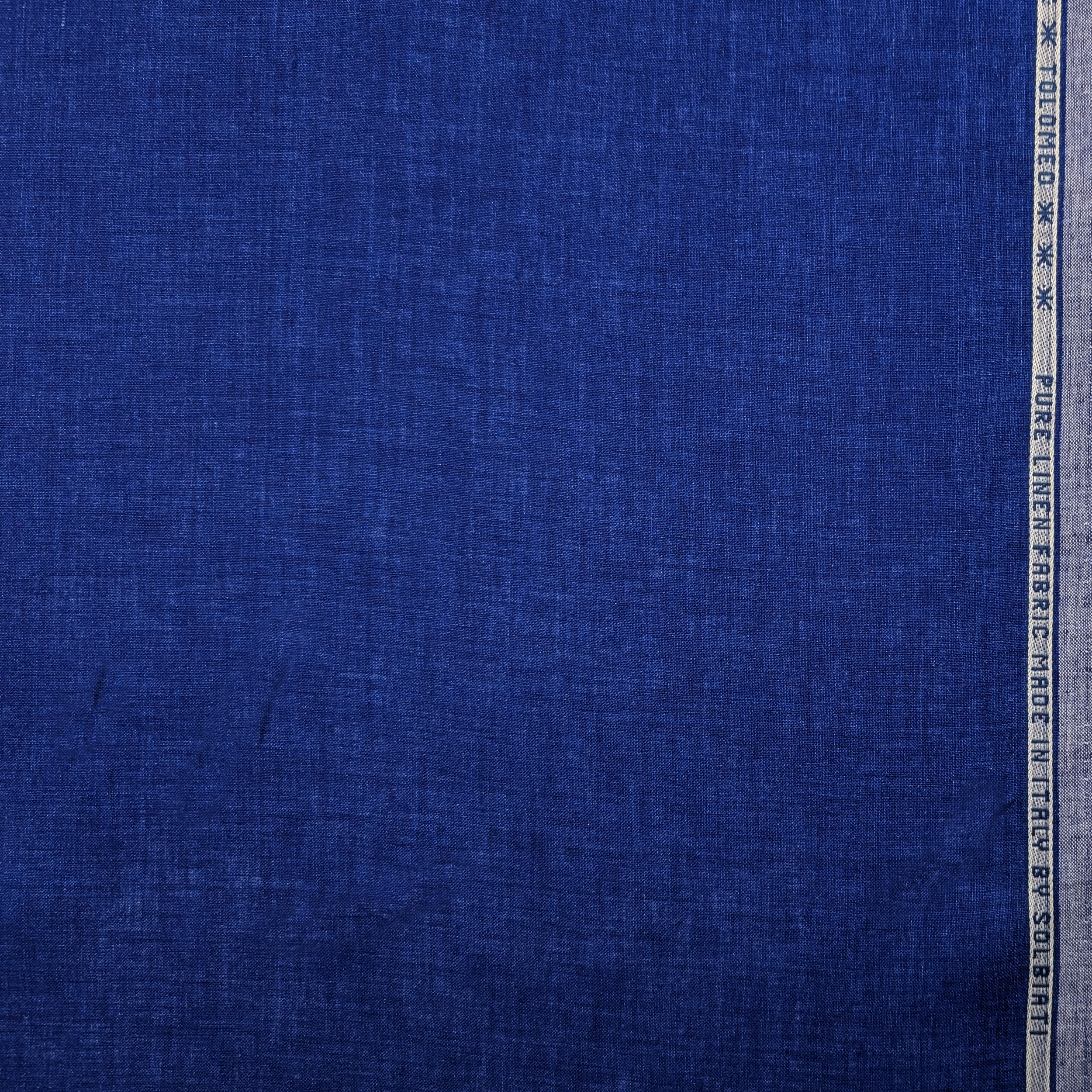 Pure Linen, Dark Blue Lace Image