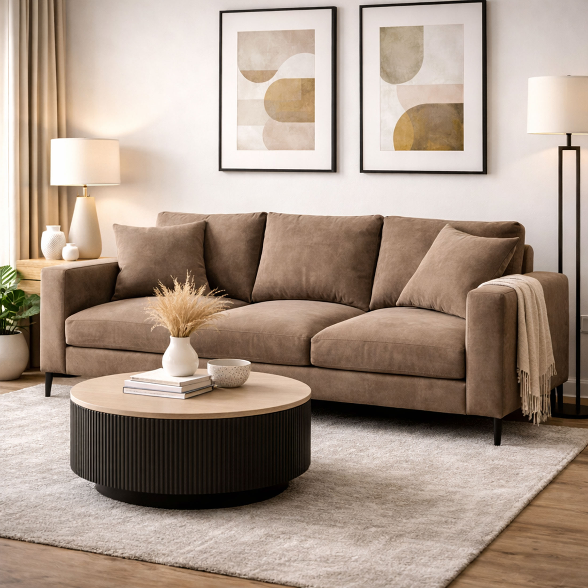 Upholstery Stain Resistant Faux Suede Image