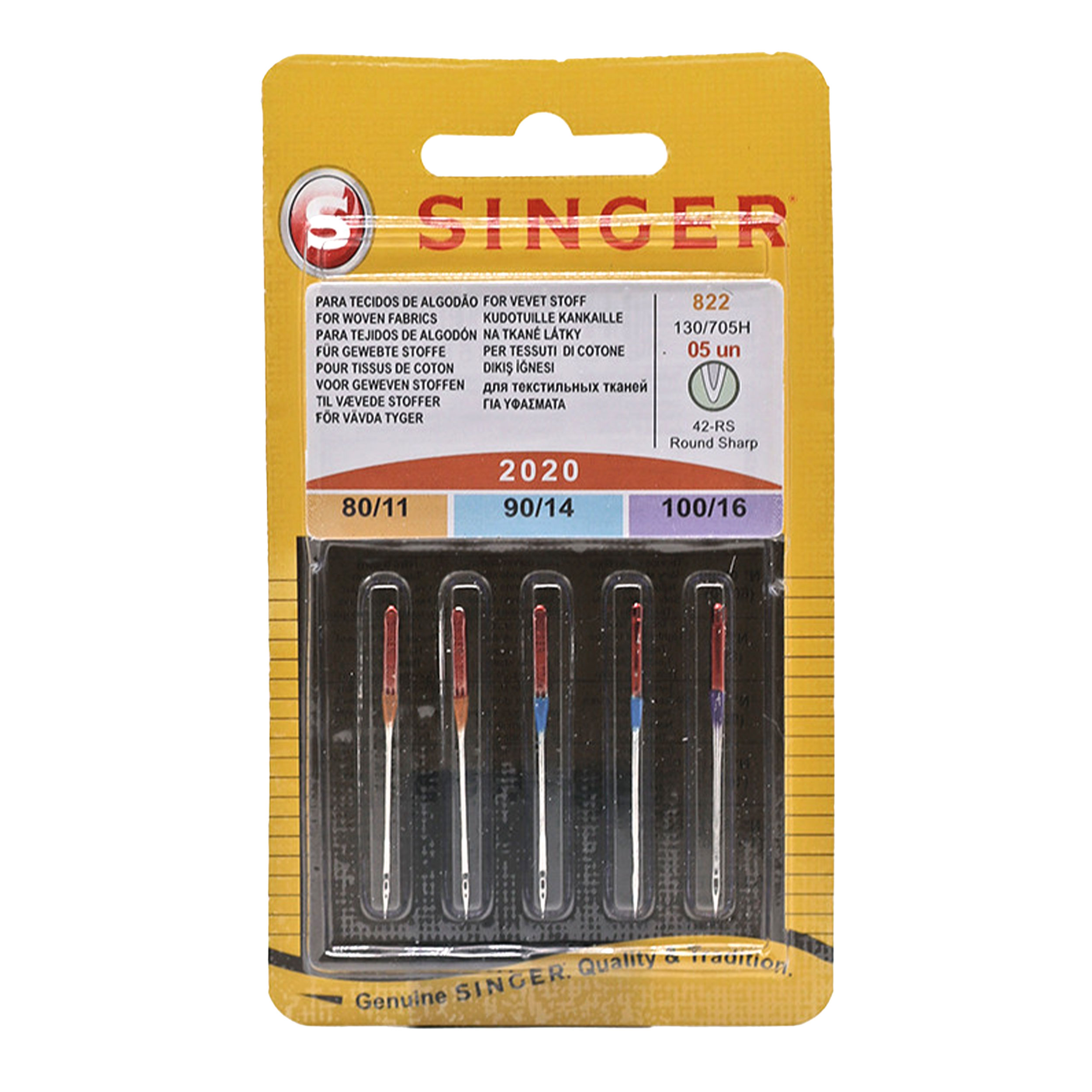 Singer Cotton Needle Set 5 Needles Image