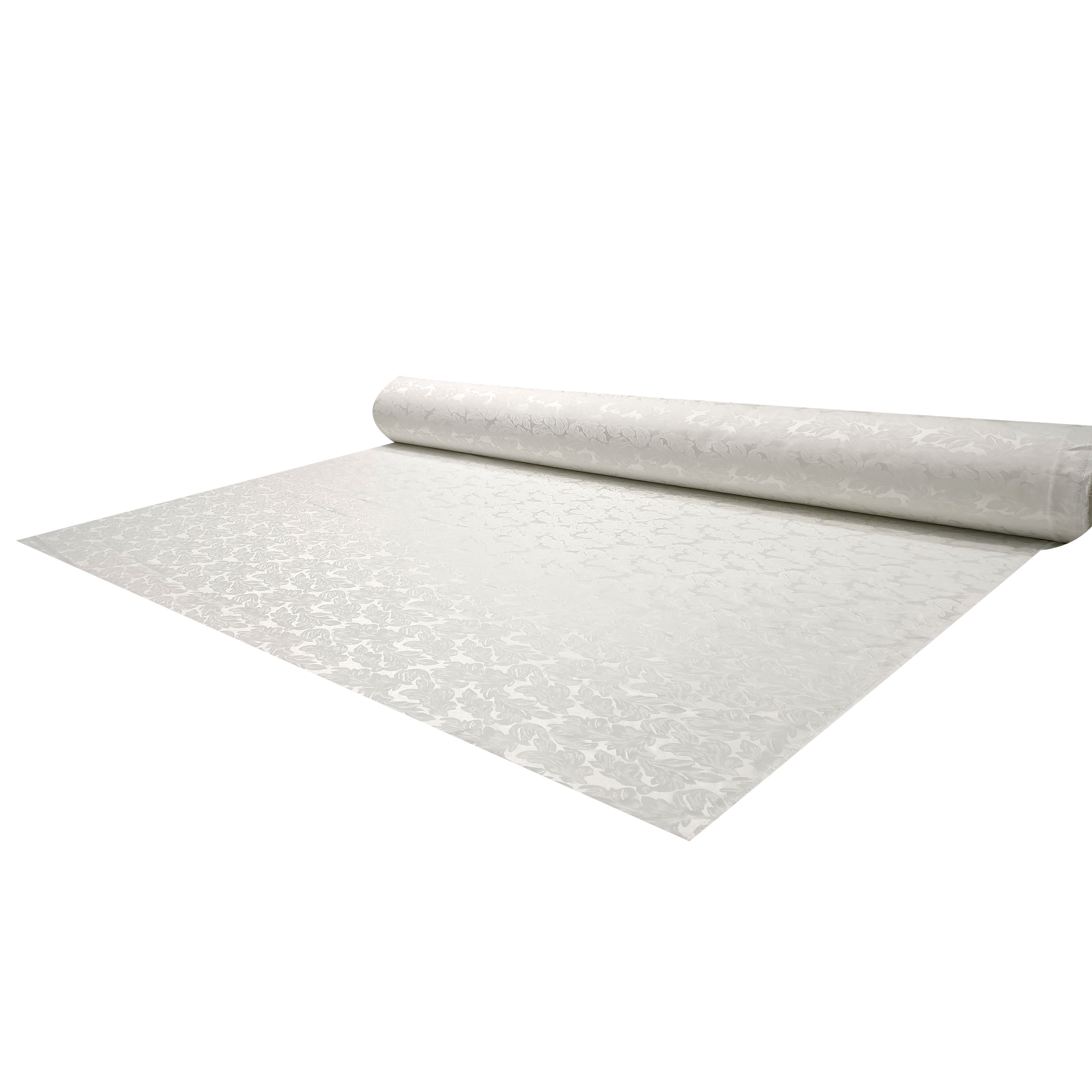 Tissu damassé blanc Image