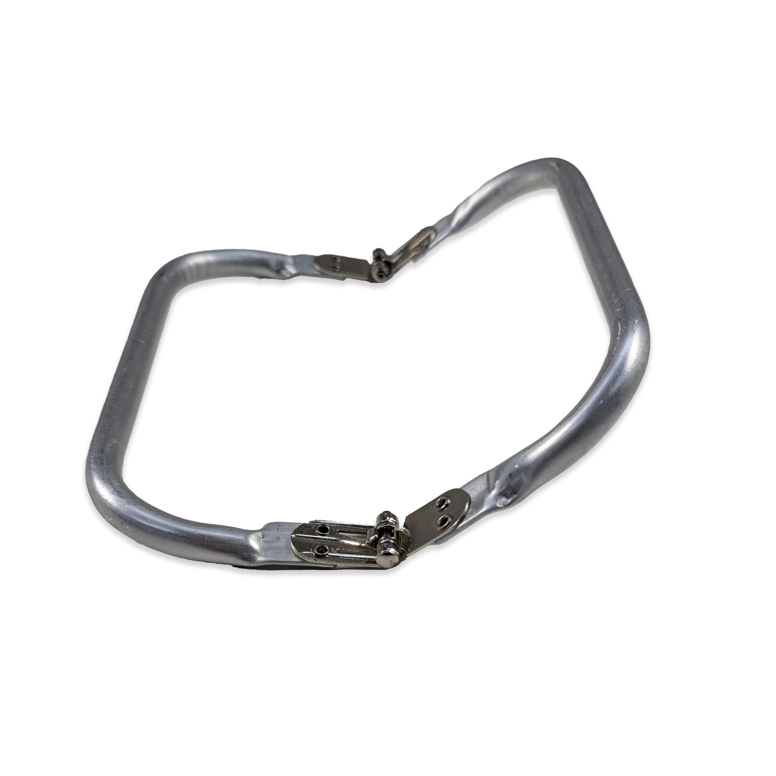 Rectangular Aluminium Spring Closure for Clutch Bags Image