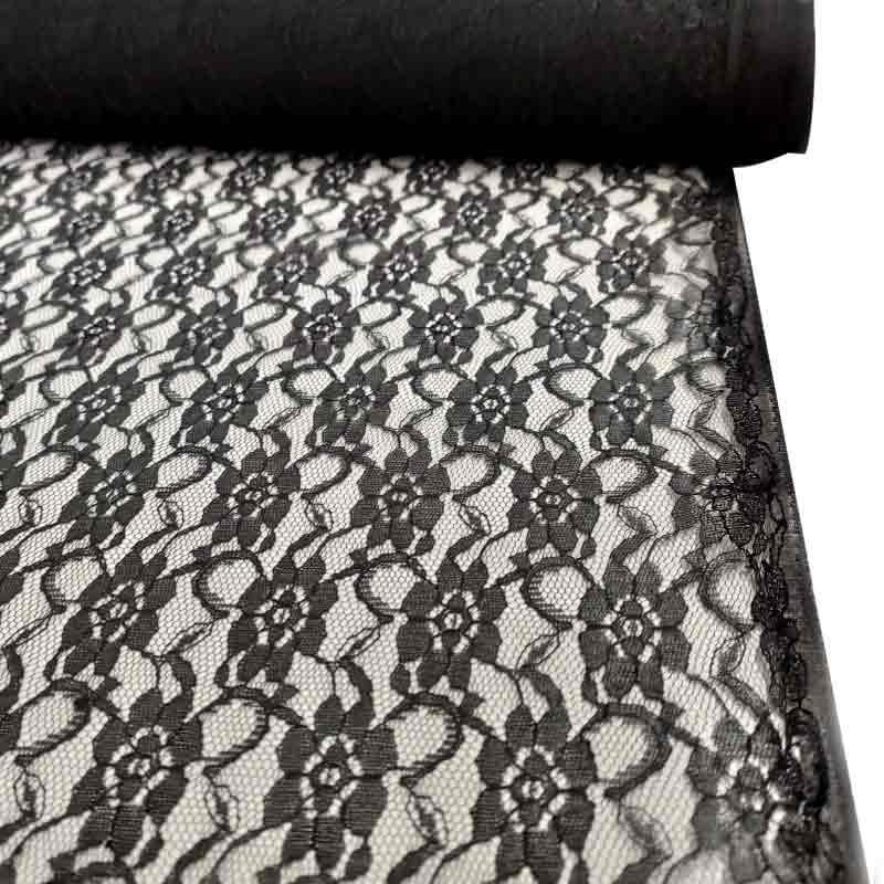 Floral Lace Fabric Image